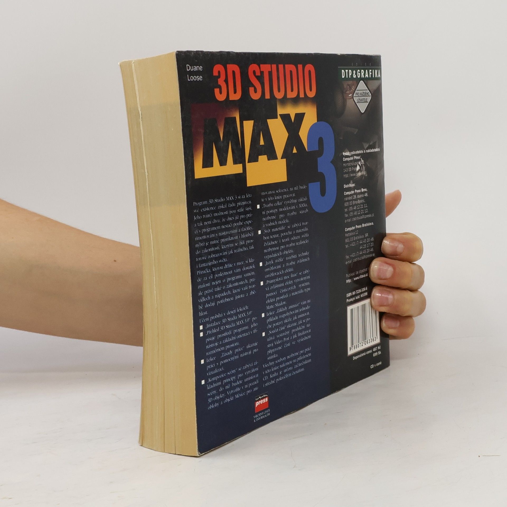 Duane Loose 3D Studio MAX 3. Uživatelská příručka