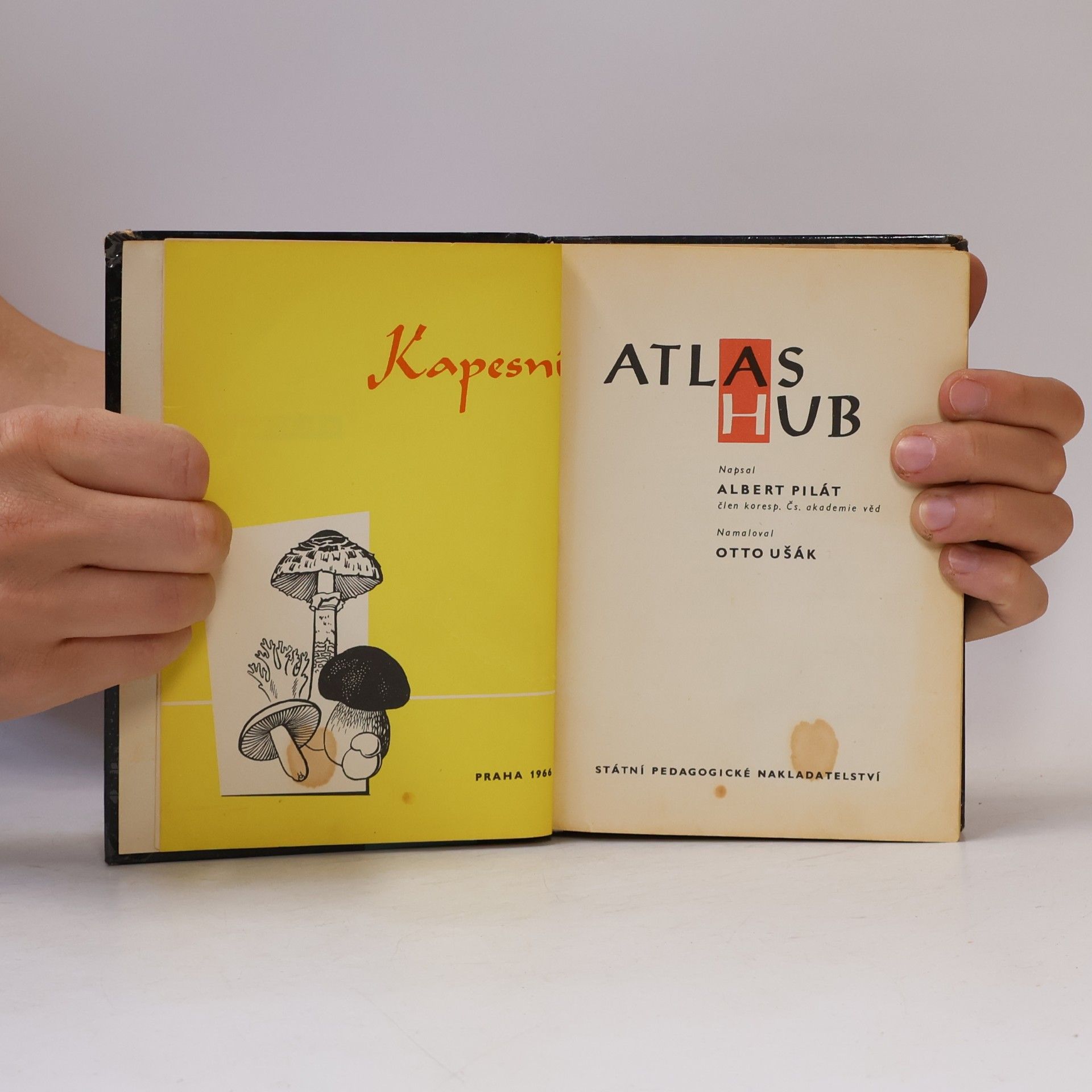 Otto Ušák Kapesní atlas hub