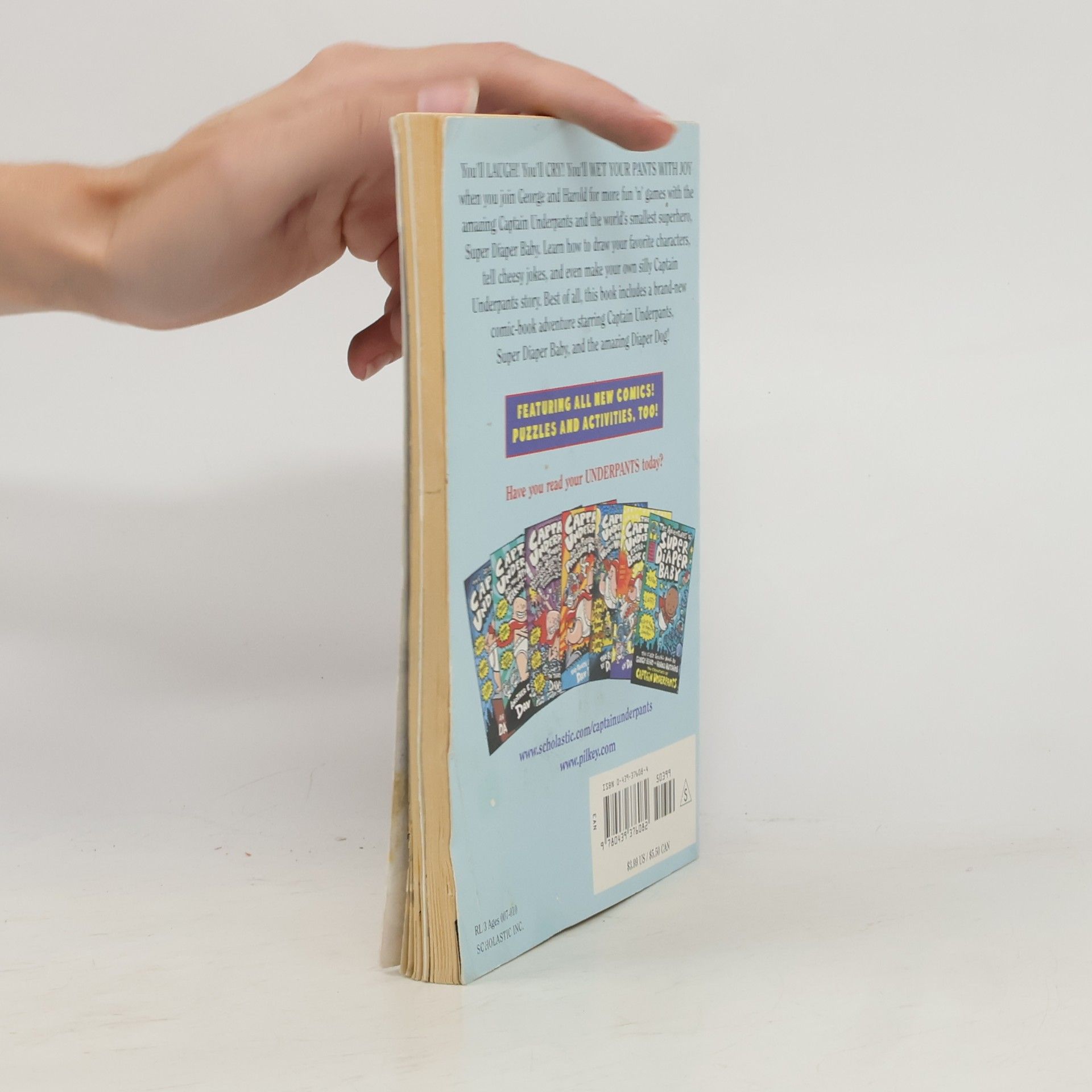 Dav Pilkey The all new Captain Underpants extra-crunchy Book O' Fun 2