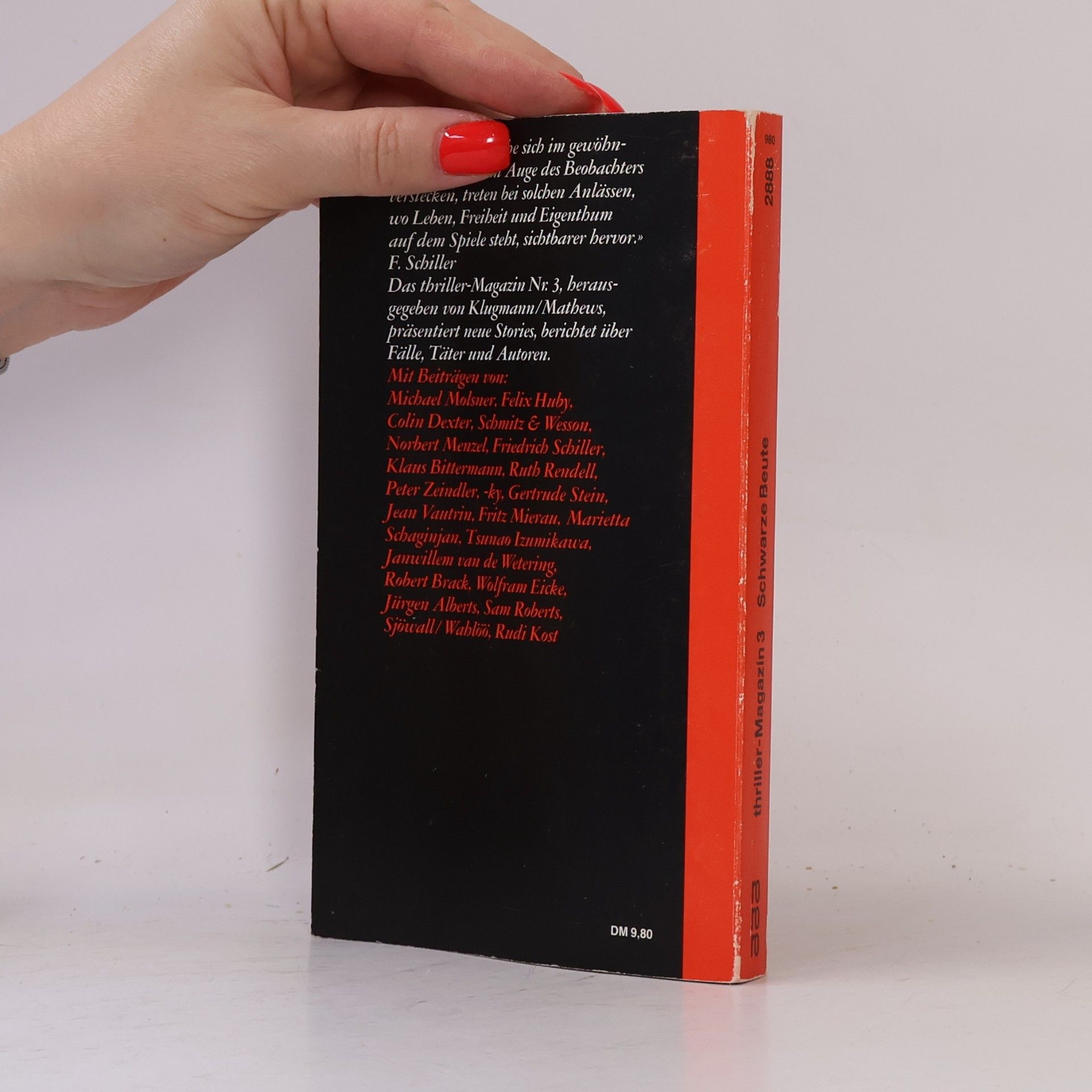 Autorenkollektiv Schwarze Beute. Thriller-Magazin 3