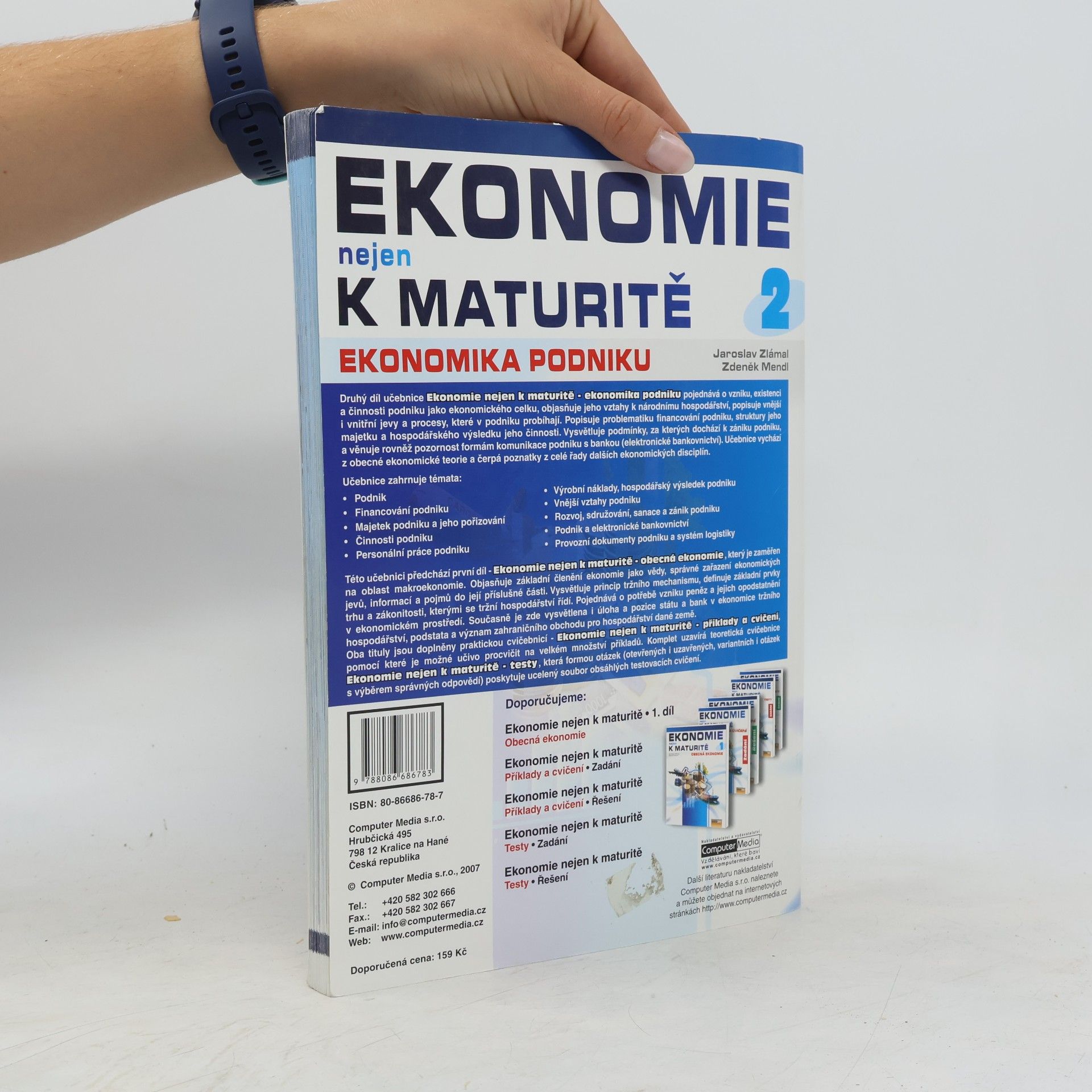 Jaroslav Zlámal Ekonomie nejen k maturitě. 2. díl, Ekonomika podniku