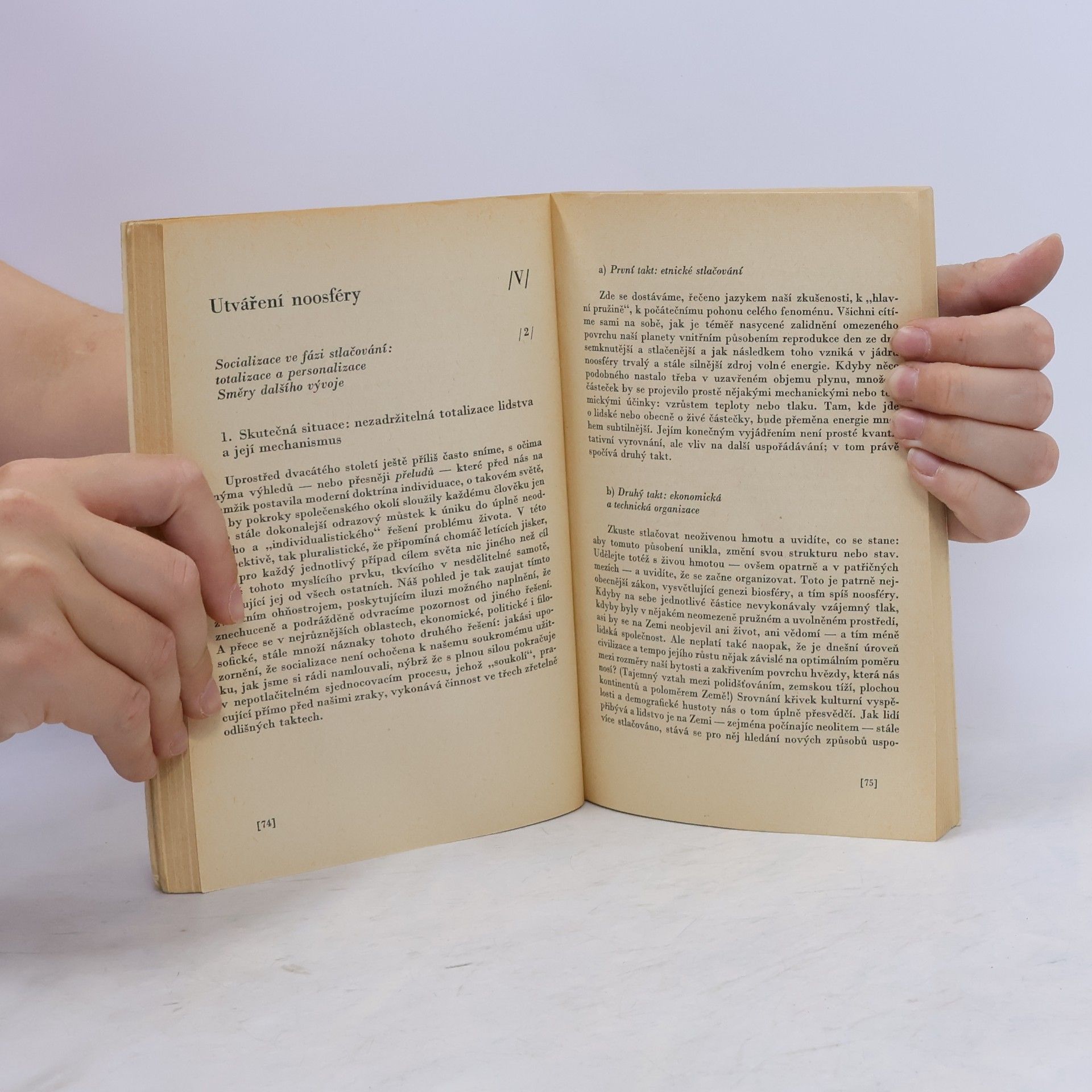 Pierre Teilhard de Chardin Místo člověka v přírodě