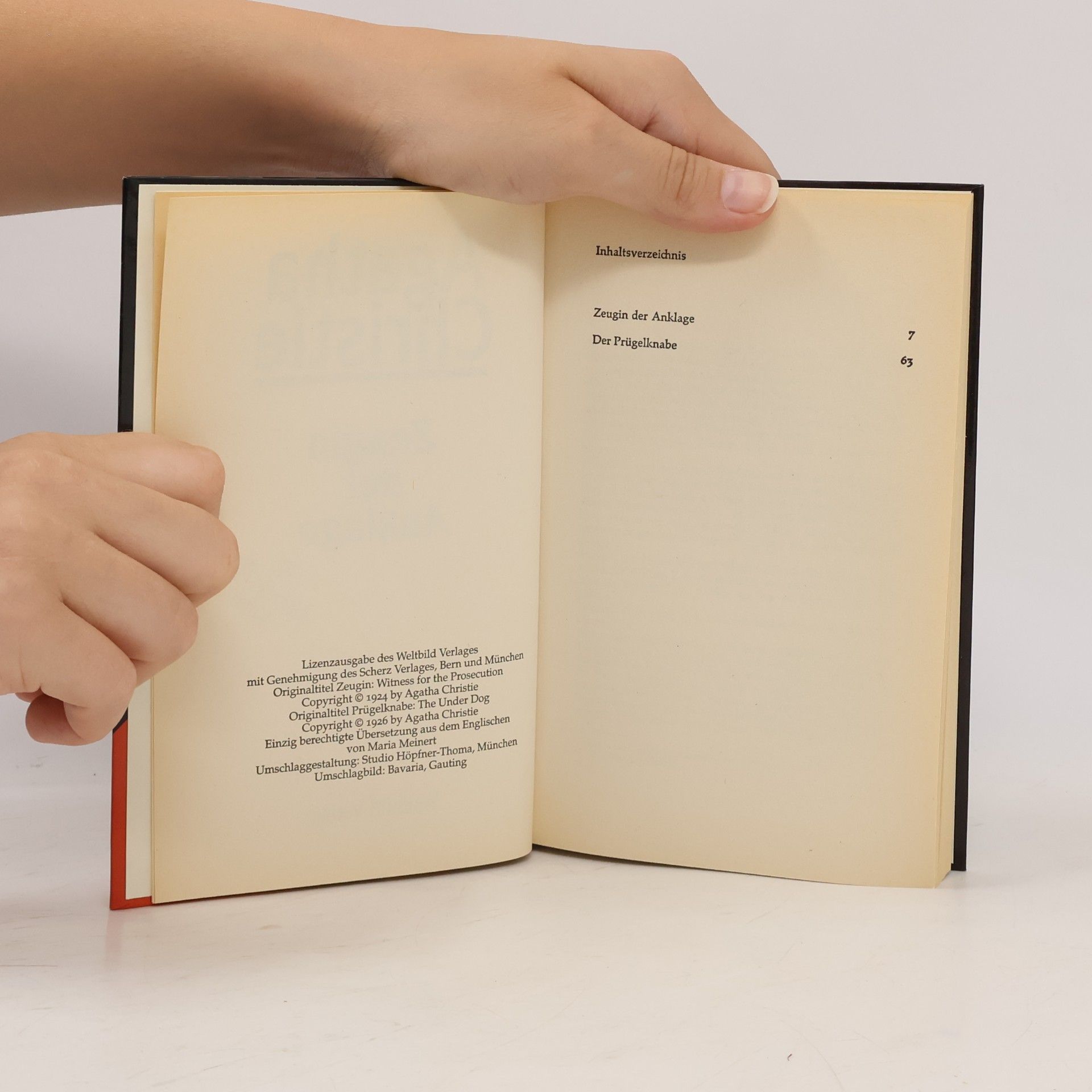 Agatha Christie Zeugin der Anklage