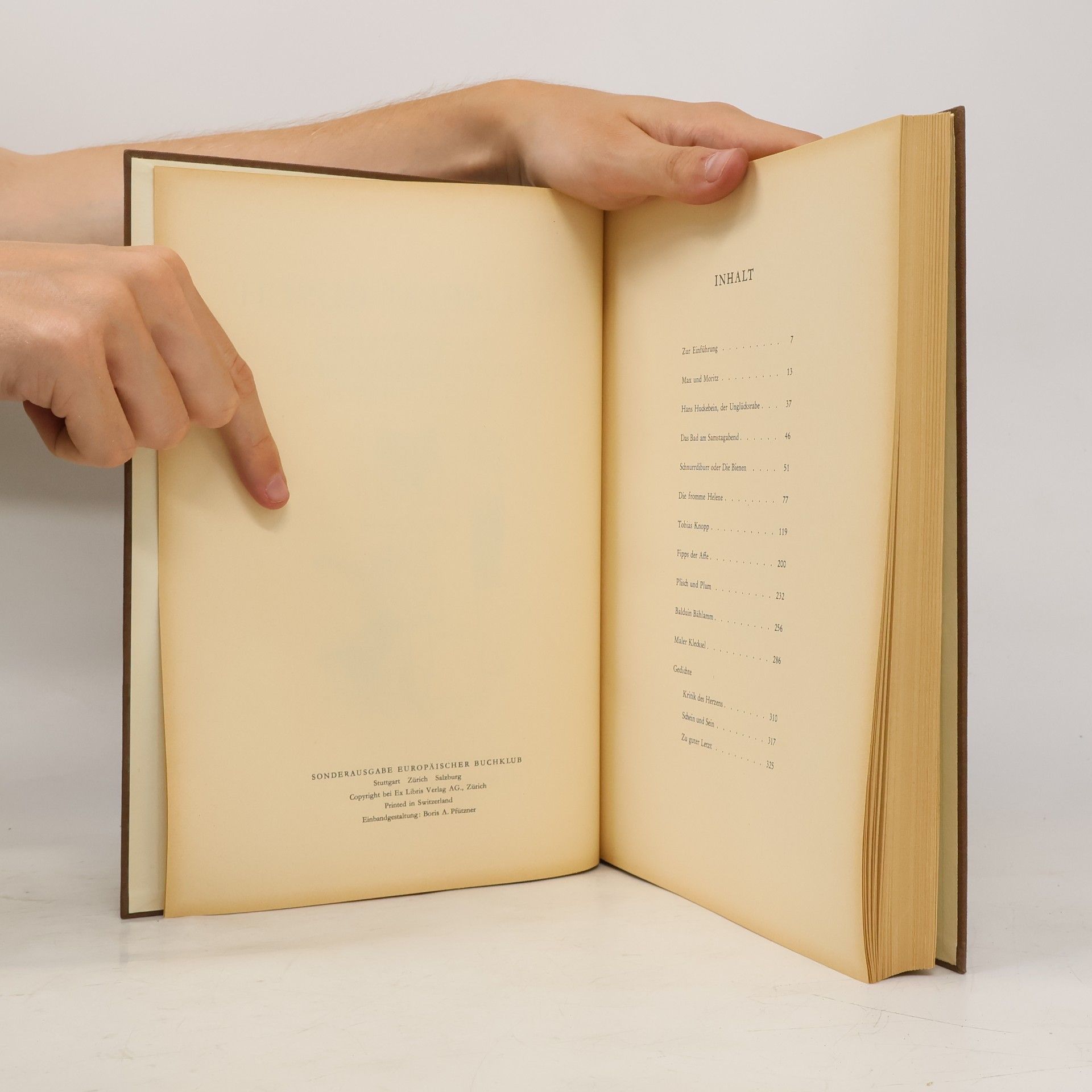 Wilhelm Busch Die schönsten Bildergeschichten und Gedichte