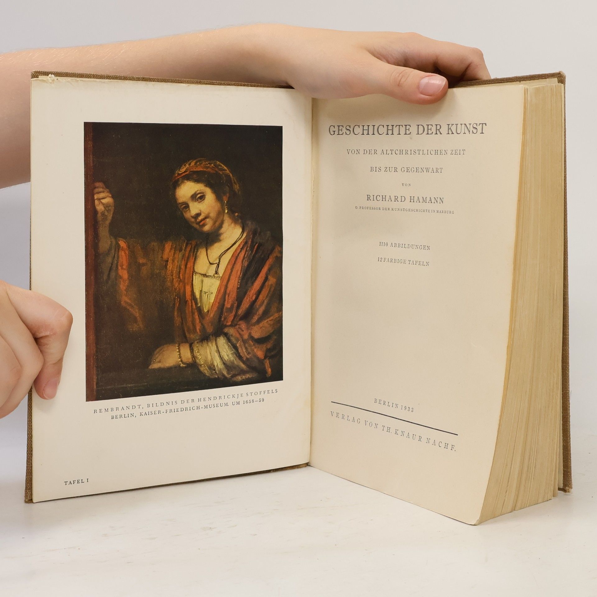 Richard Hamann Geschichte der kunst