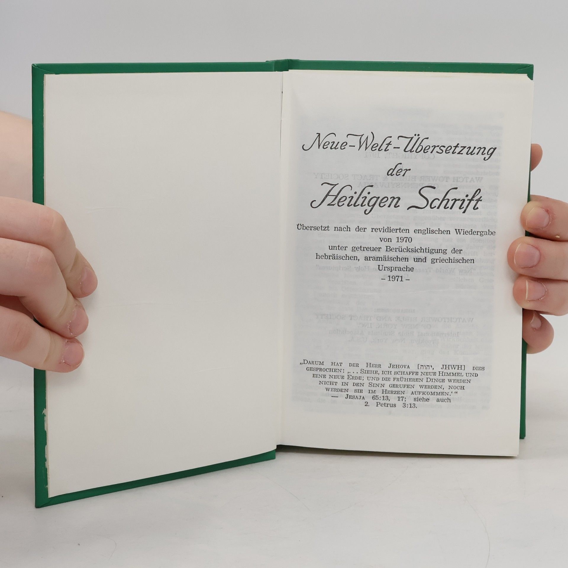 Autorenkollektiv Neue-Welt-Übersetzung der Heiligen Schrift