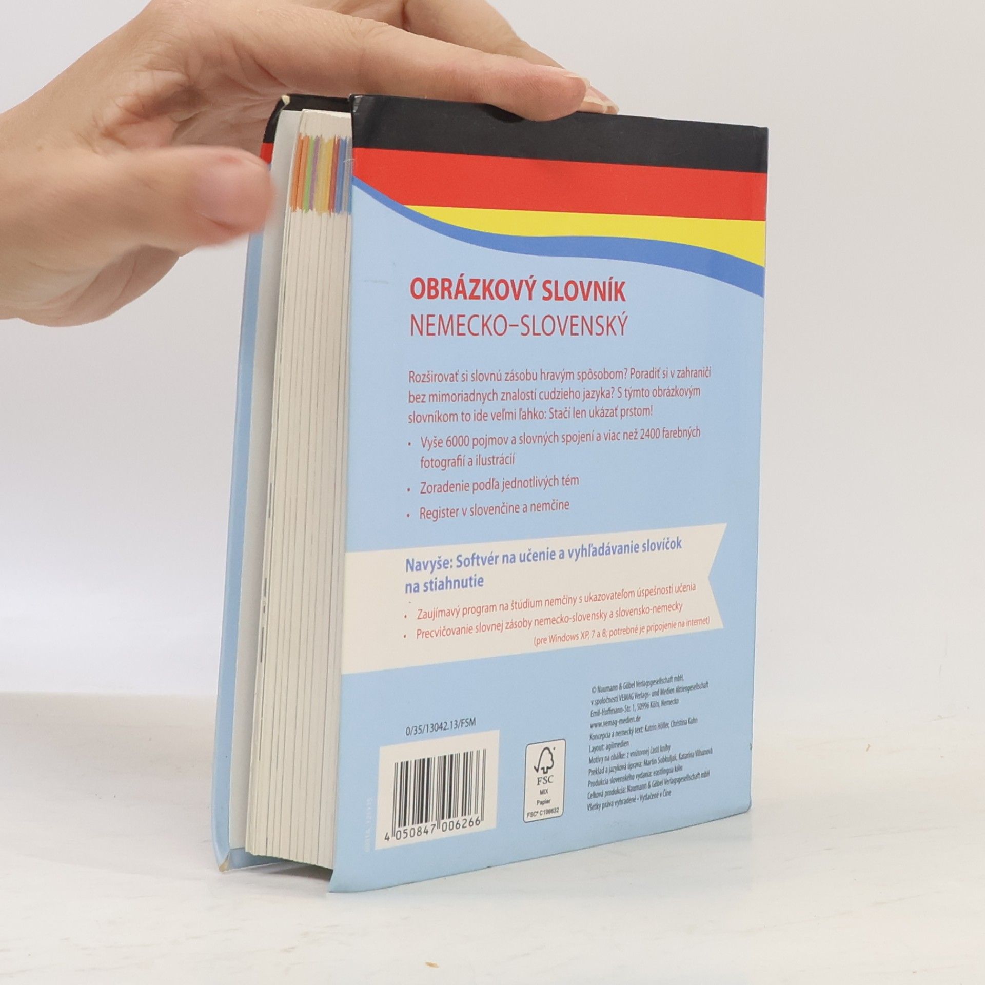 Collectif d'auteurs Obrázkový slovník nemecko-slovenský