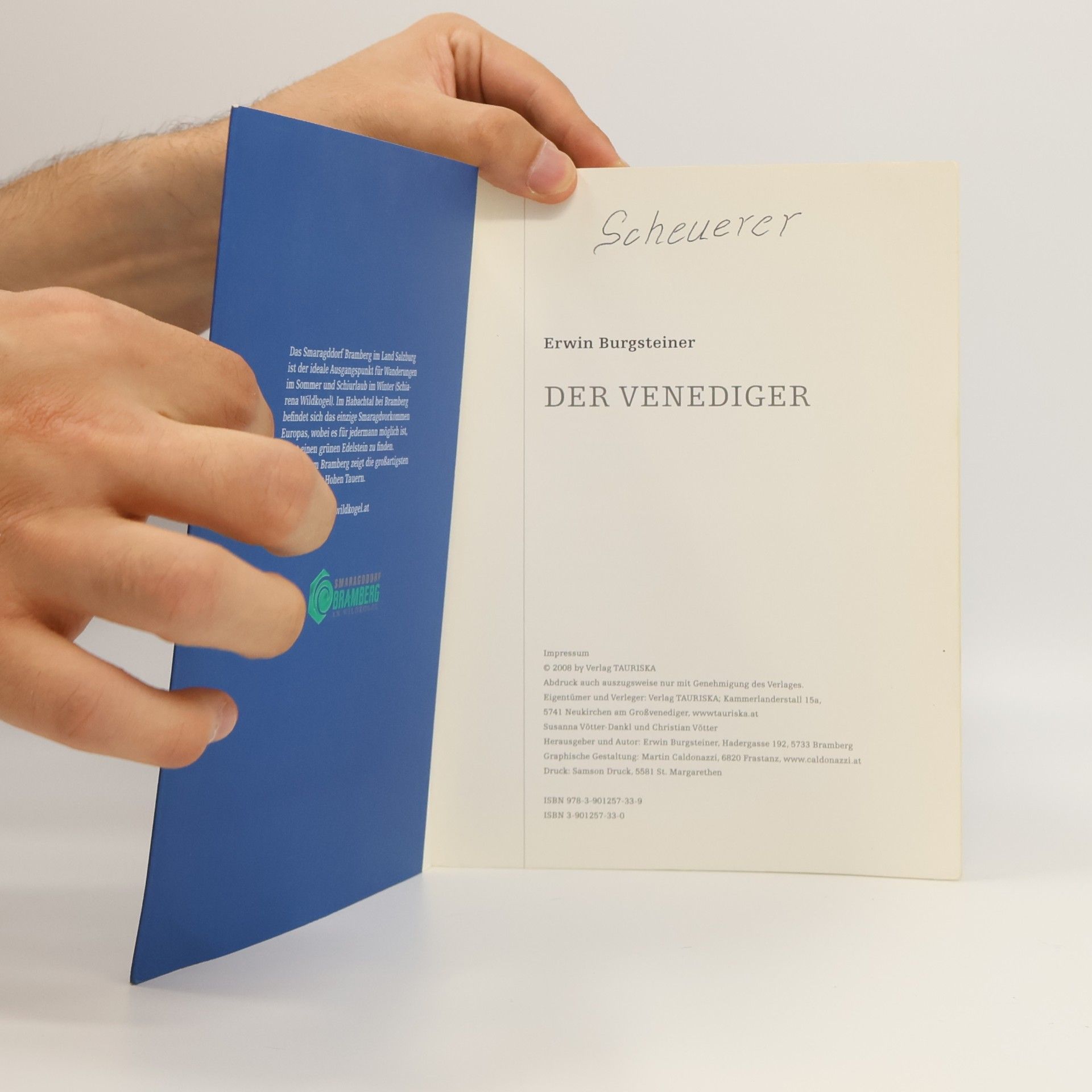 Erwin Burgsteiner Der Venediger