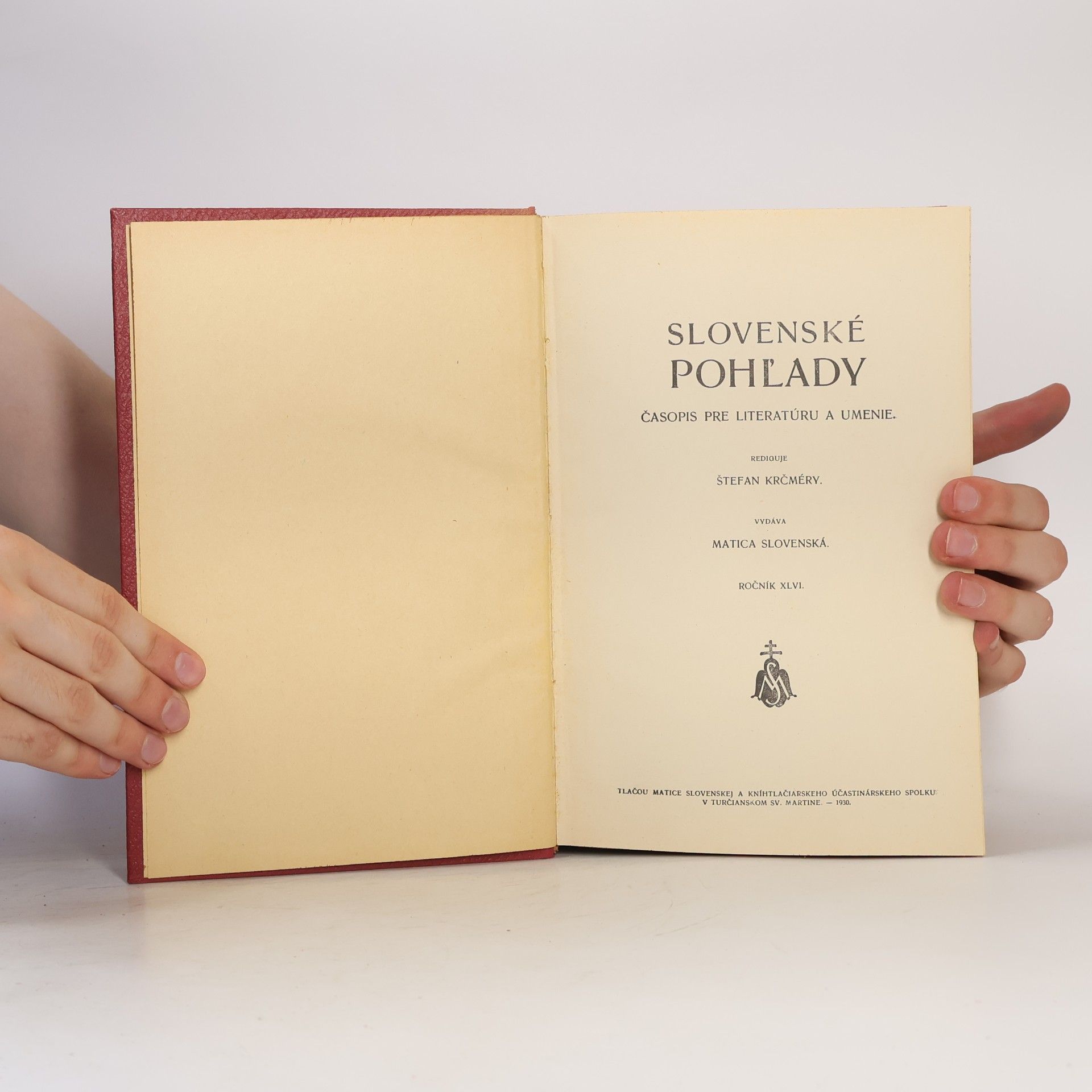 Štefan Krčméry Slovenské pohľady