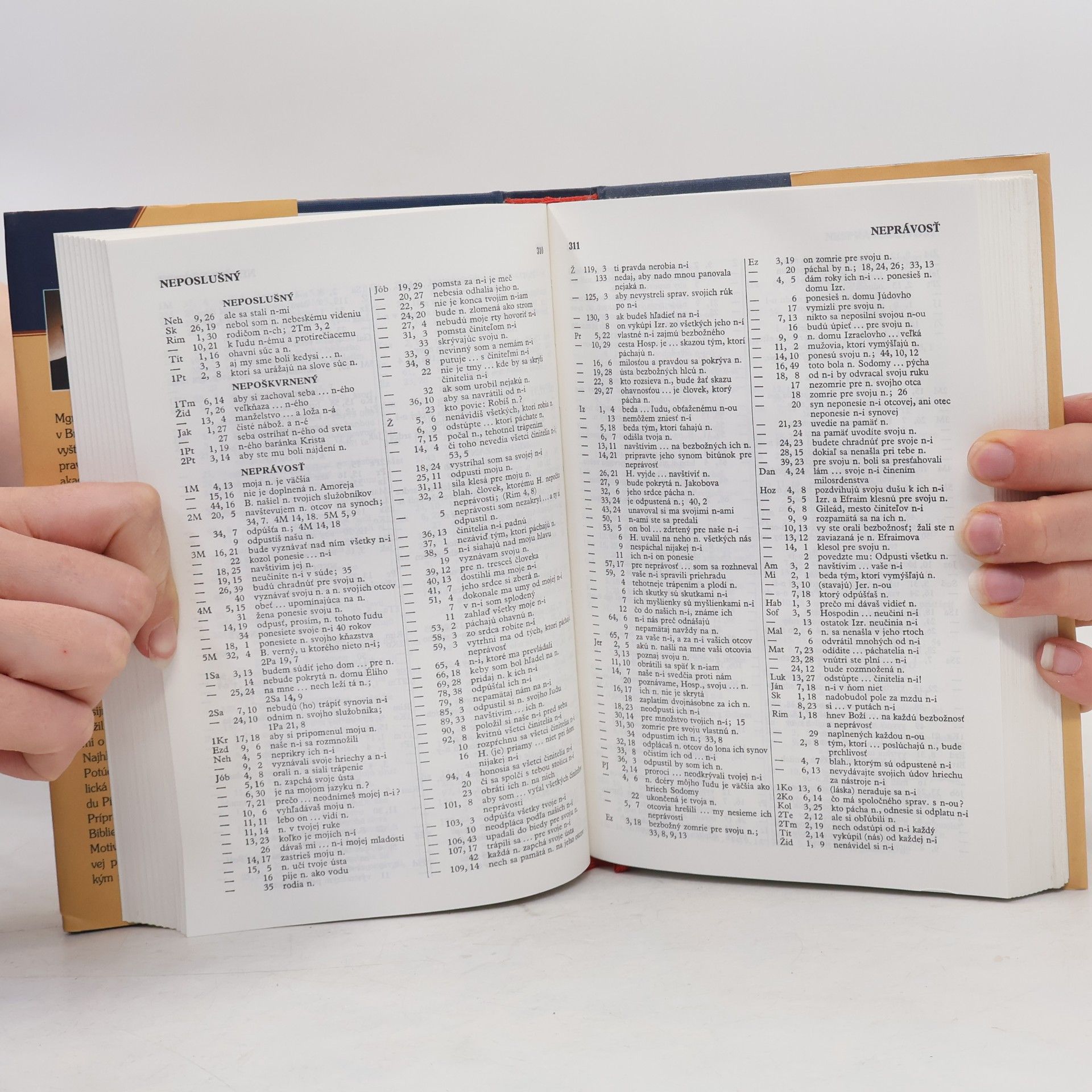 Juraj Potúček Biblická konkordancia