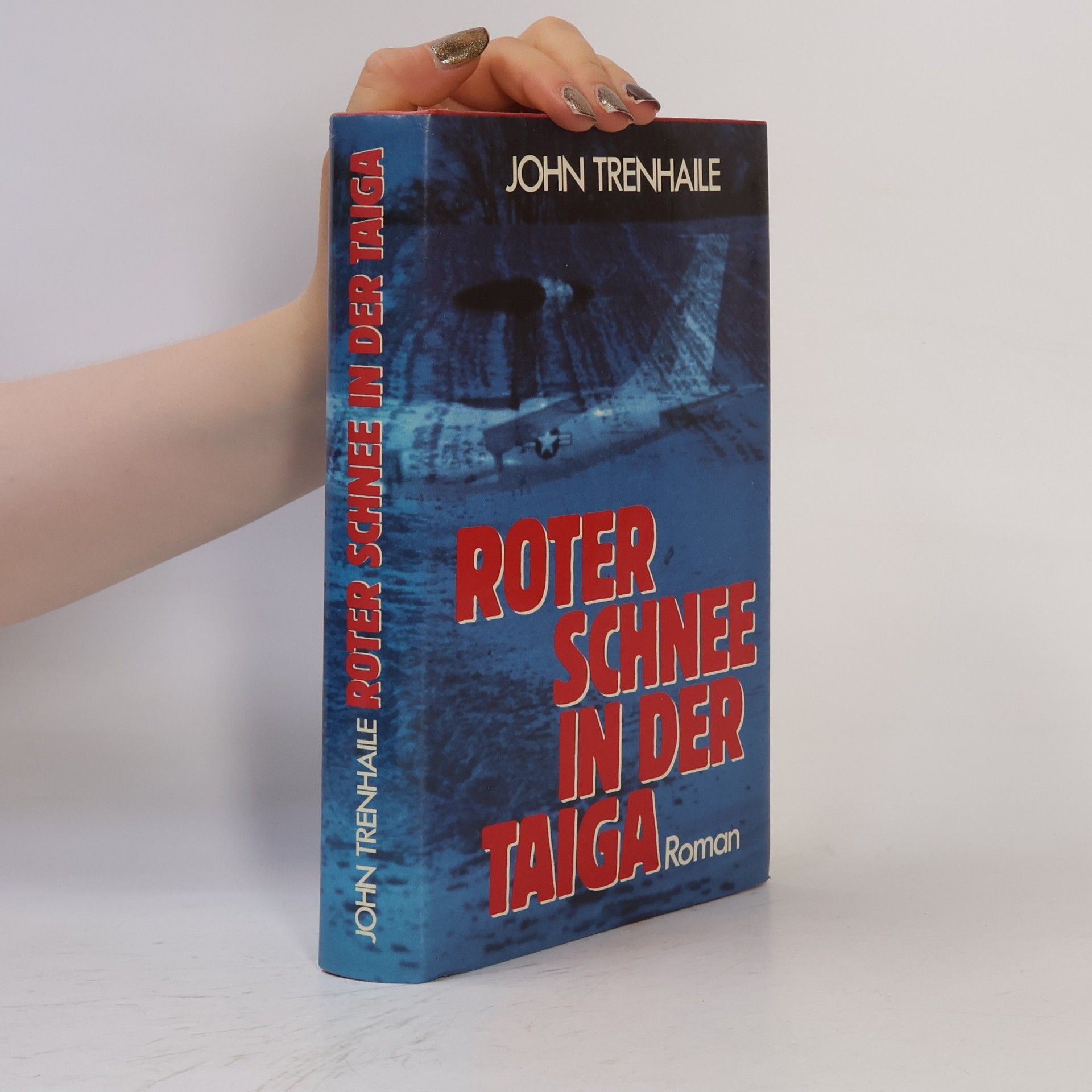 John Trenhaile Roter schnee in der Taiga