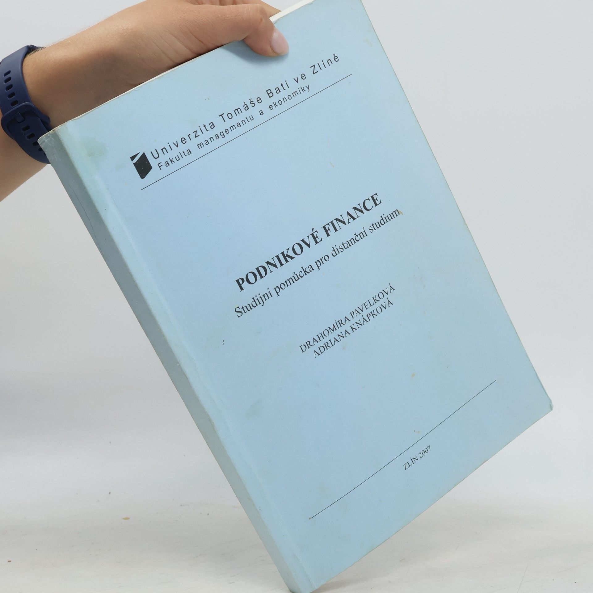 Drahomíra Pavelková Podnikové finance