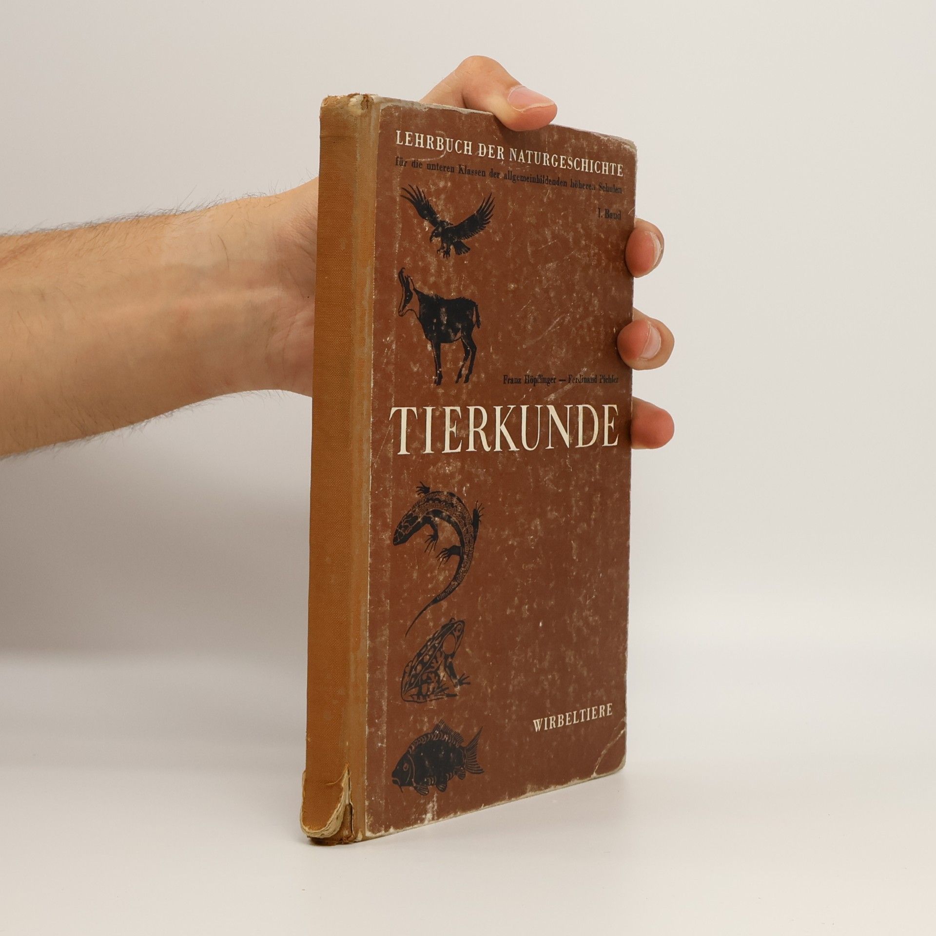 Ferdinand Pichler Lehrbuch der Naturgeschichte. Band 1: Tierkunde