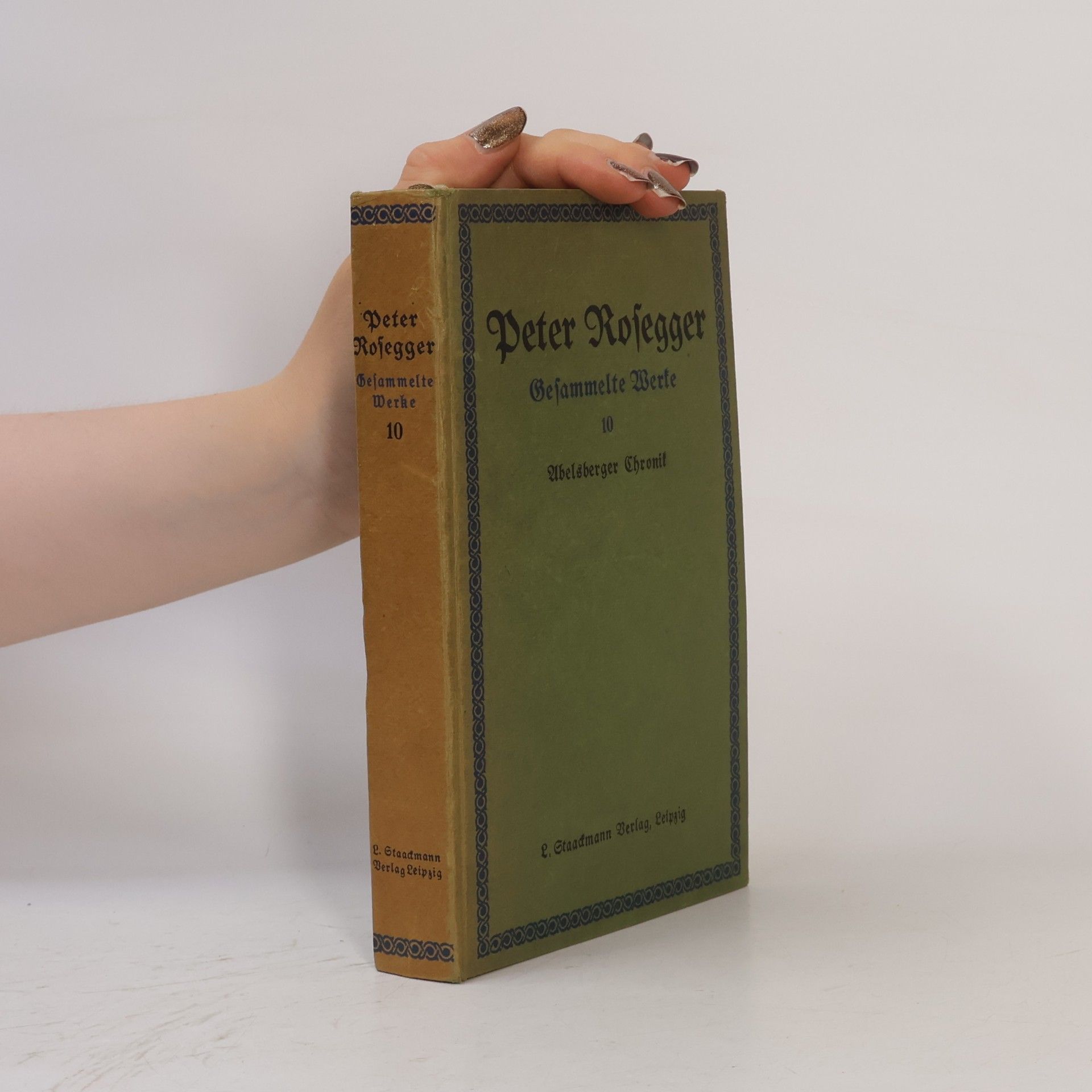 Peter Rosegger Gesammelte Werke 10