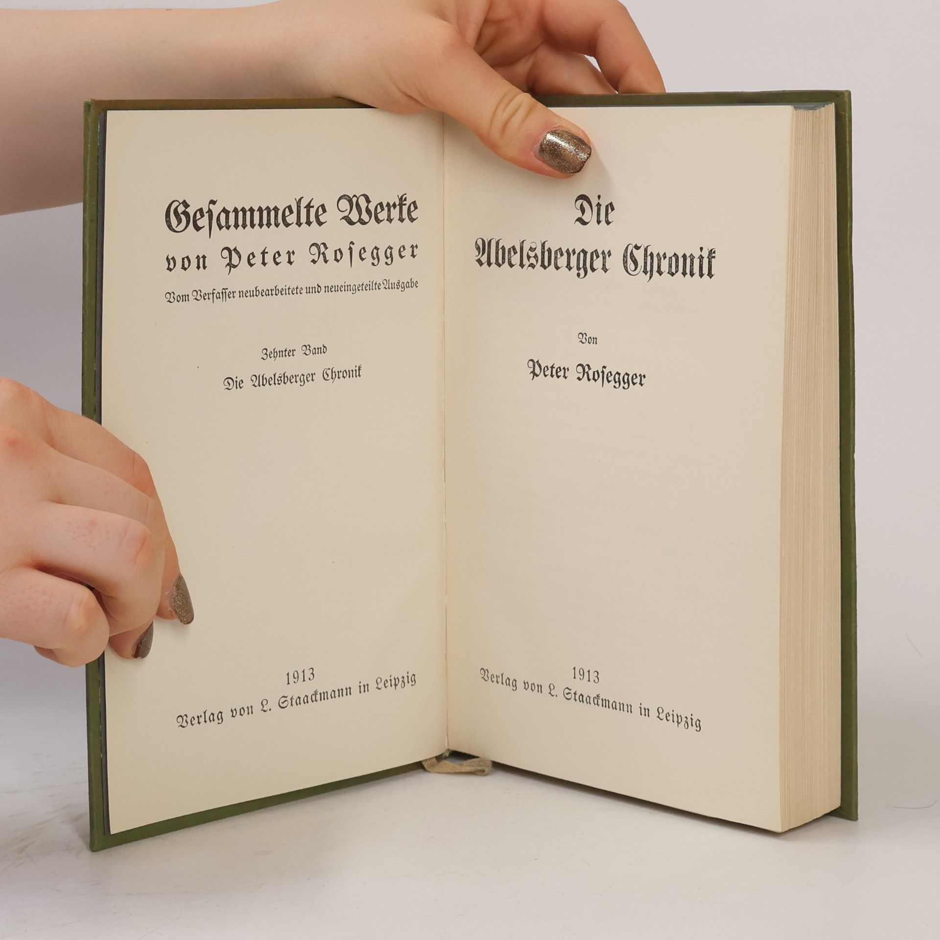 Peter Rosegger Gesammelte Werke 10