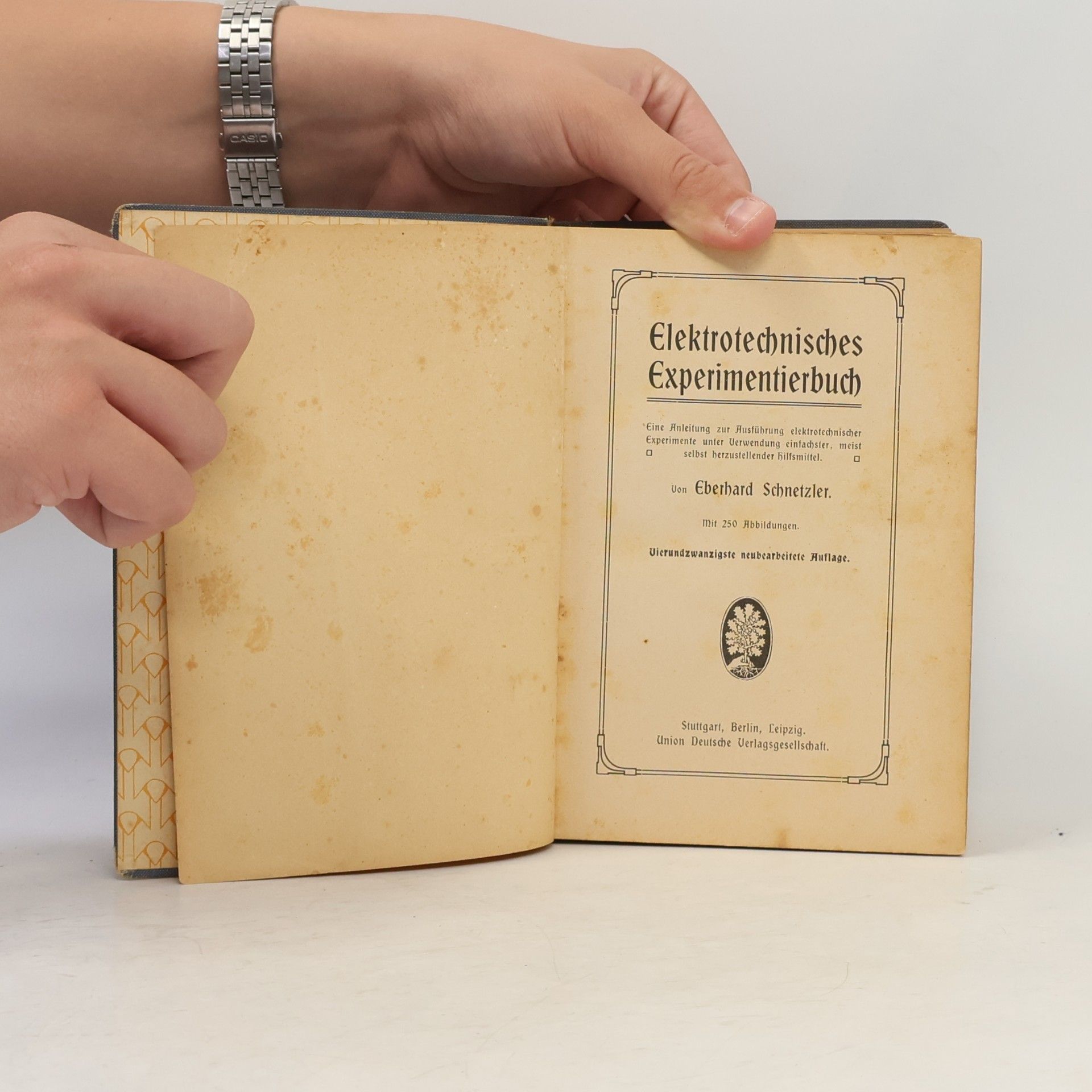 Eberhard Schnetzler Elektrotechnisches Experimentierbuch