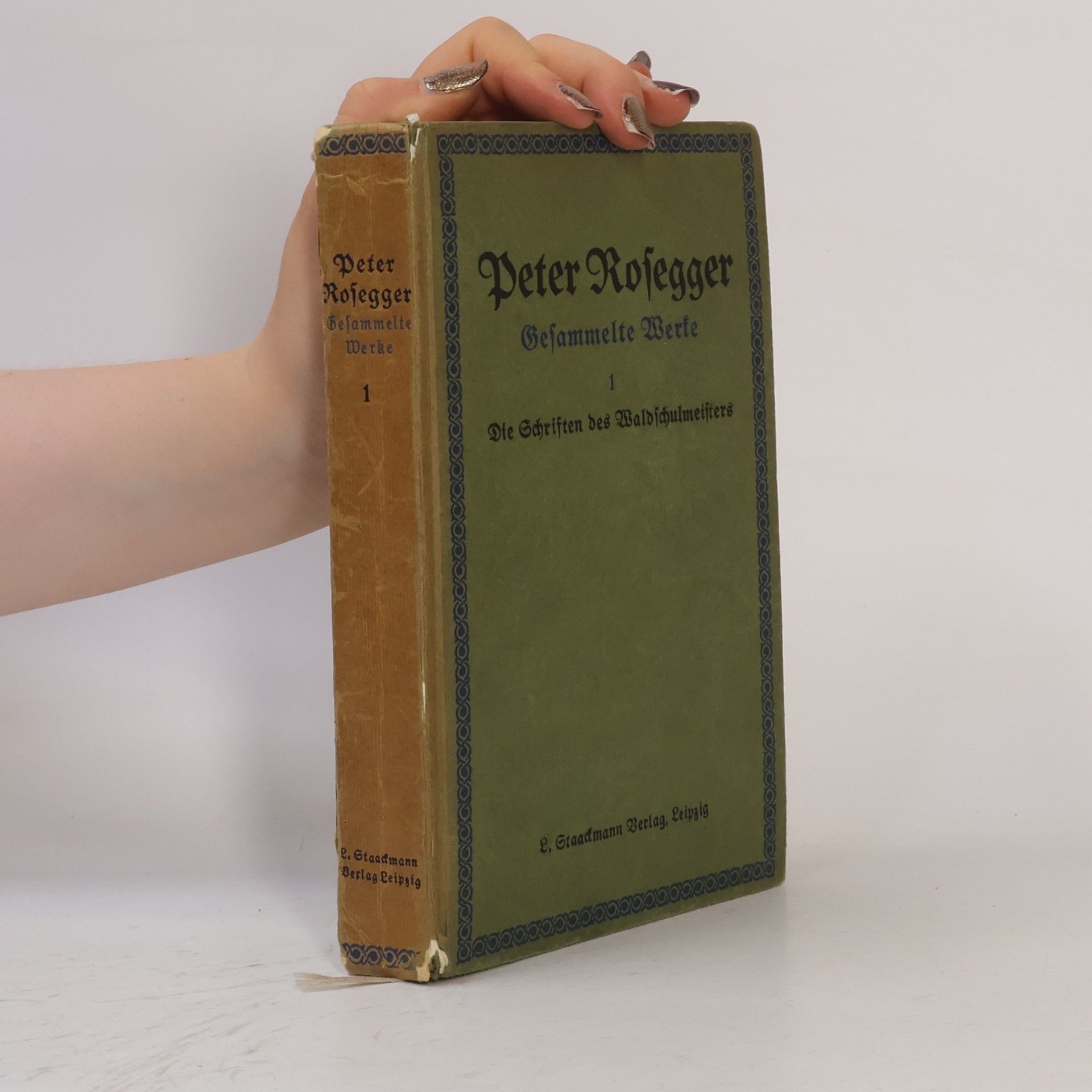Peter Rosegger Gesammelte Werke 1. Die Schriften des Waldschulmeisters