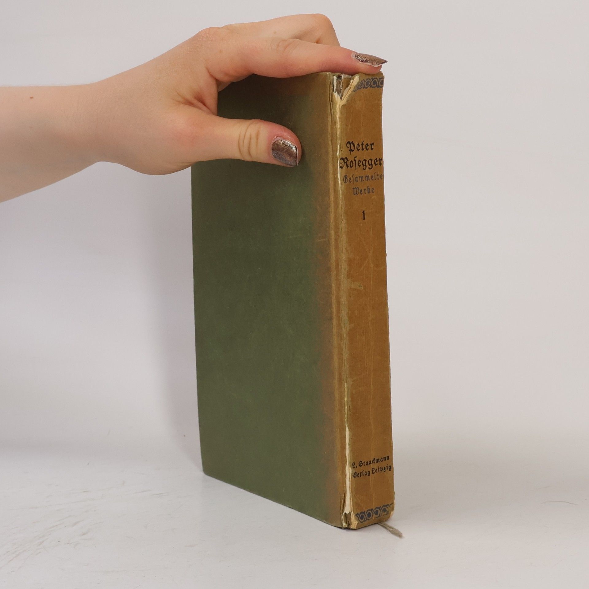 Peter Rosegger Gesammelte Werke 1. Die Schriften des Waldschulmeisters