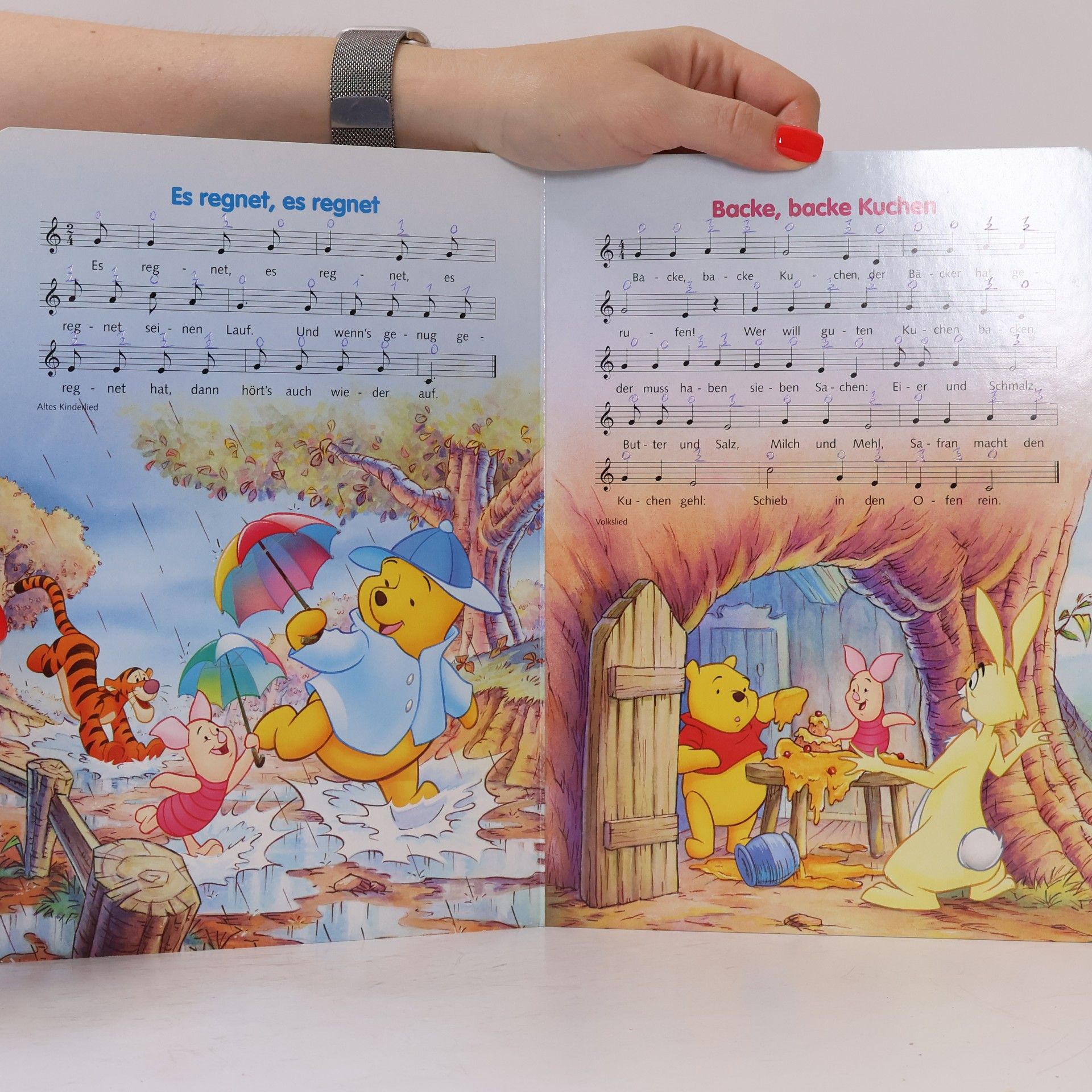 Unknown Author Erste Kinderlieder mit Winnie Puuh.
