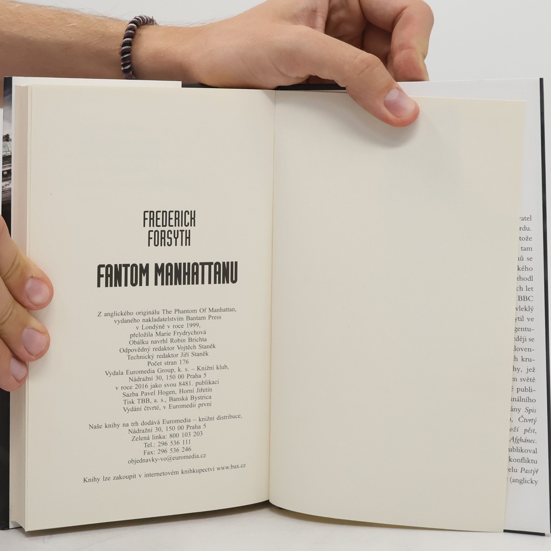 Frederick Forsyth Fantom Manhattanu