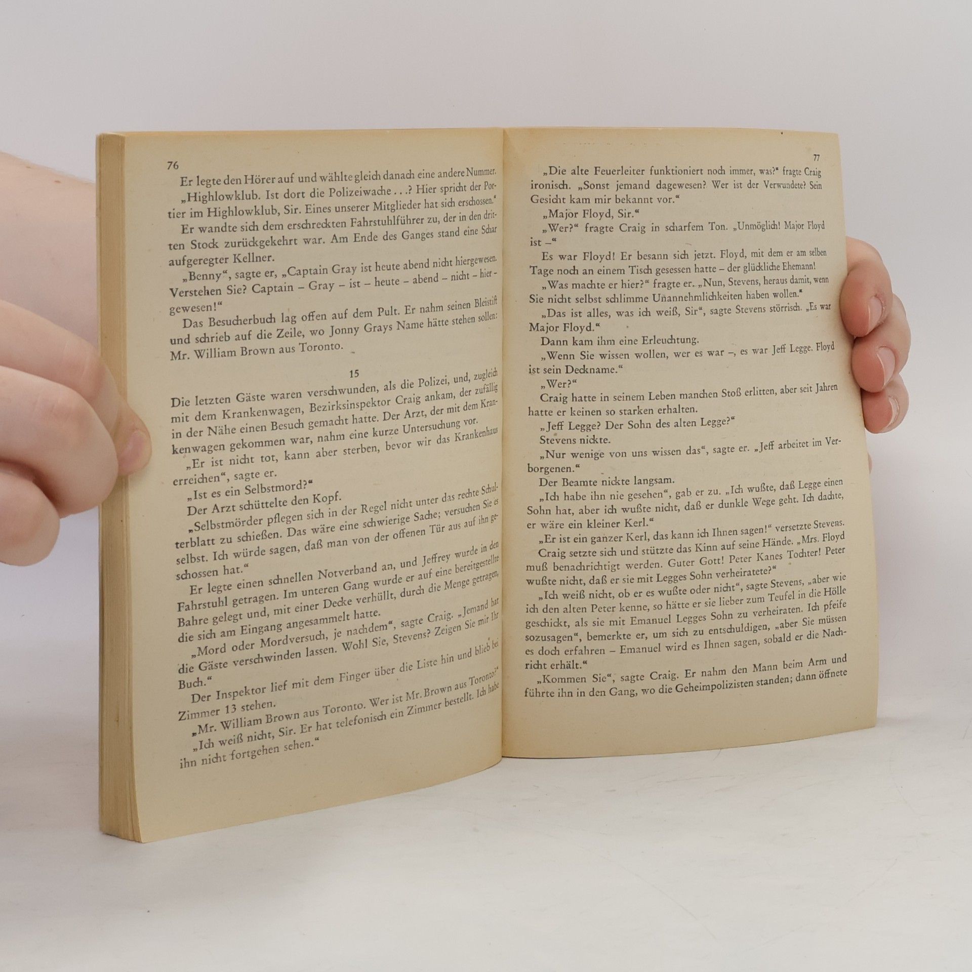 Edgar Wallace Zimmer 13
