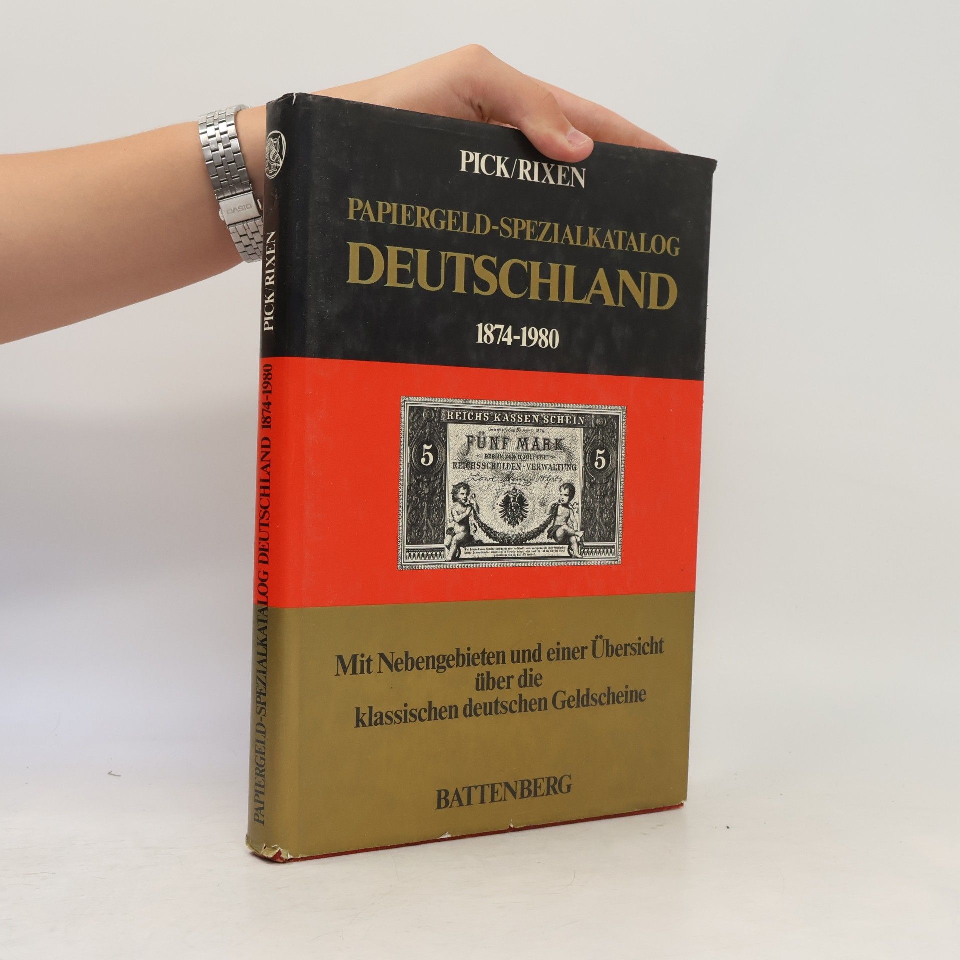 Kolektiv autorů Papiergeld-Spezialkatalog Deutschland 1874-1980
