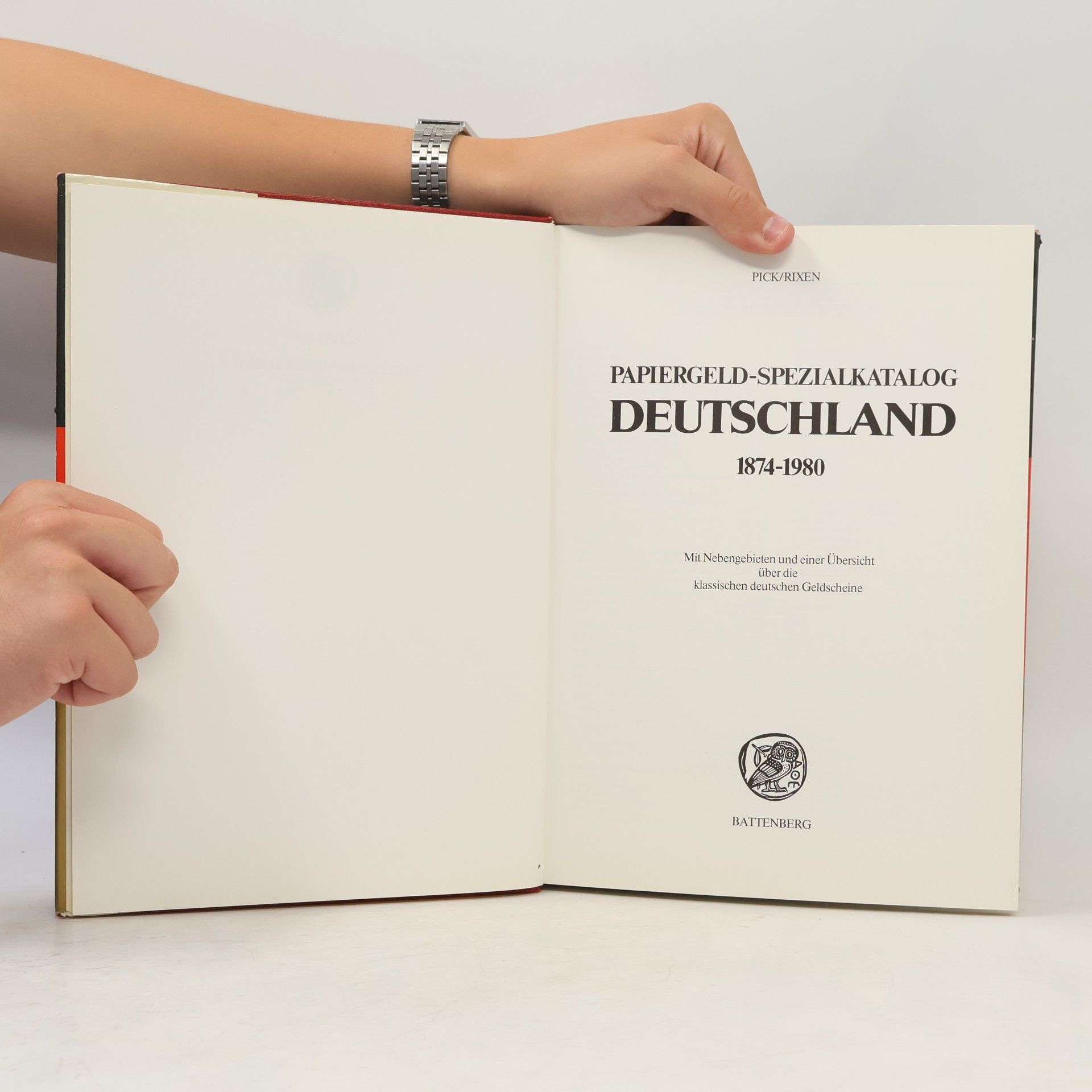 Kolektiv autorů Papiergeld-Spezialkatalog Deutschland 1874-1980
