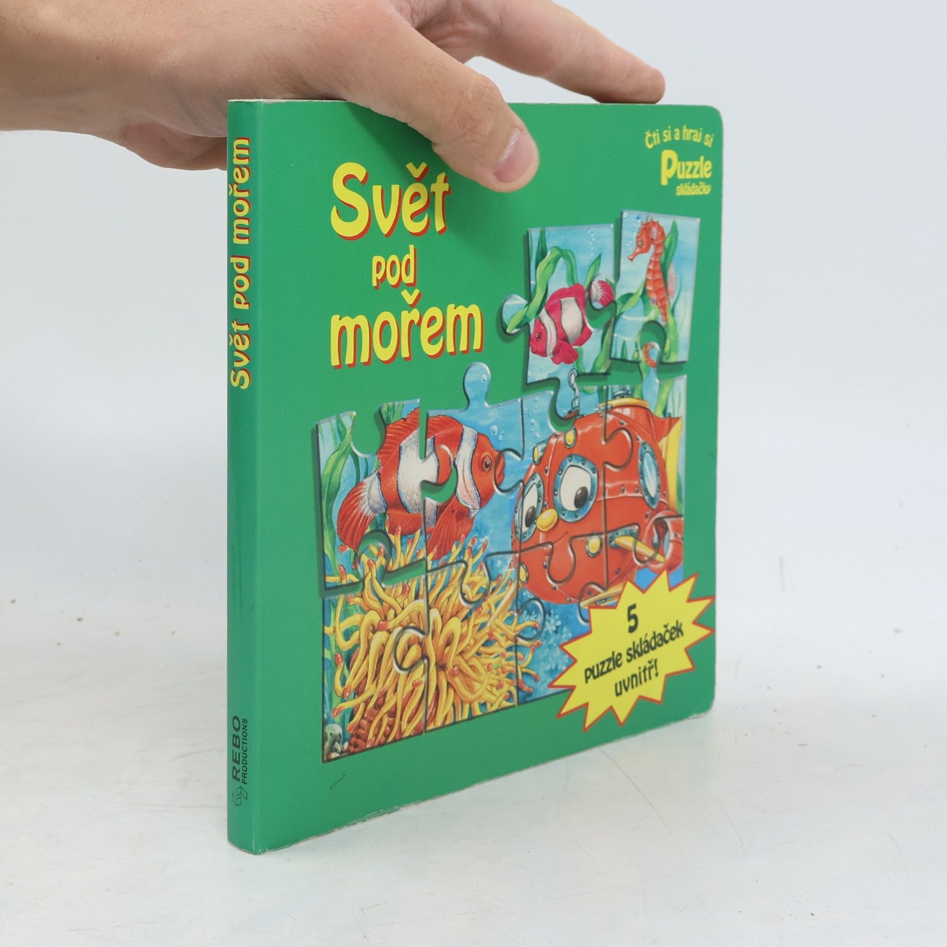 Cathrine Solyomová Svět pod mořem : 5 puzzle skládaček uvnitř