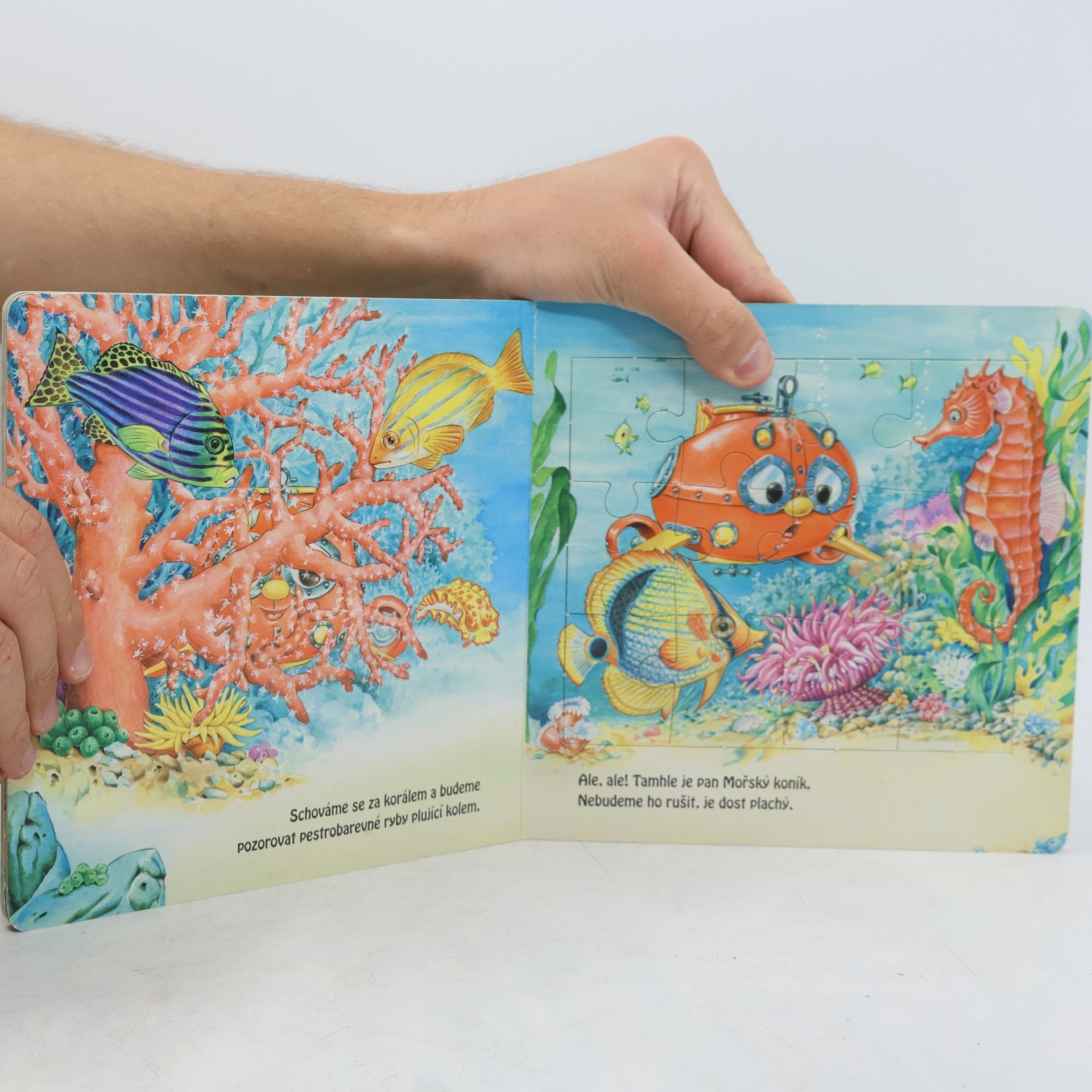 Cathrine Solyomová Svět pod mořem : 5 puzzle skládaček uvnitř