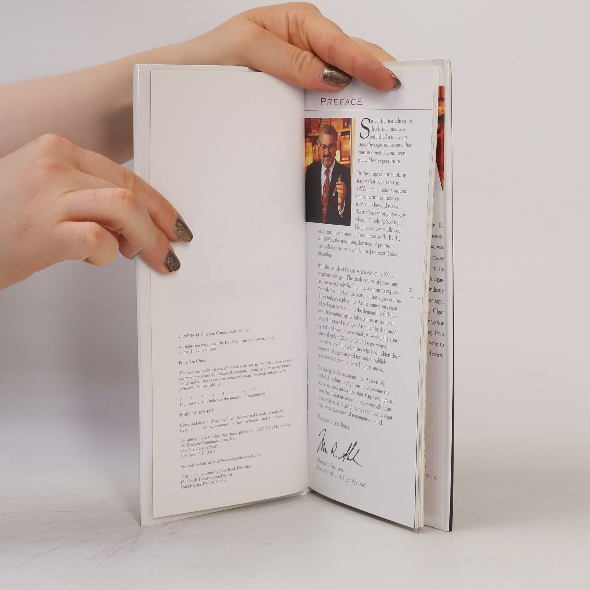 Marvin R. Shanken Pocket Guide-Cigar Aficionado