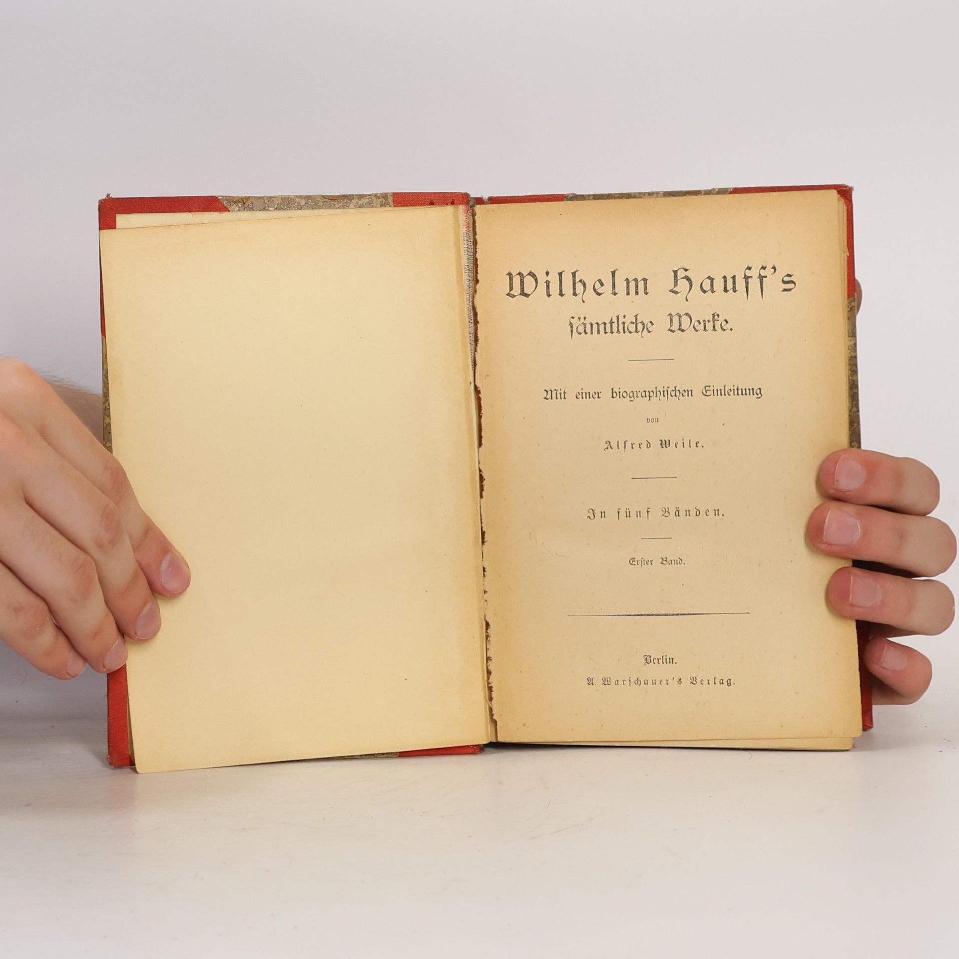 Wilhelm Hauff Sämtliche Werke 1