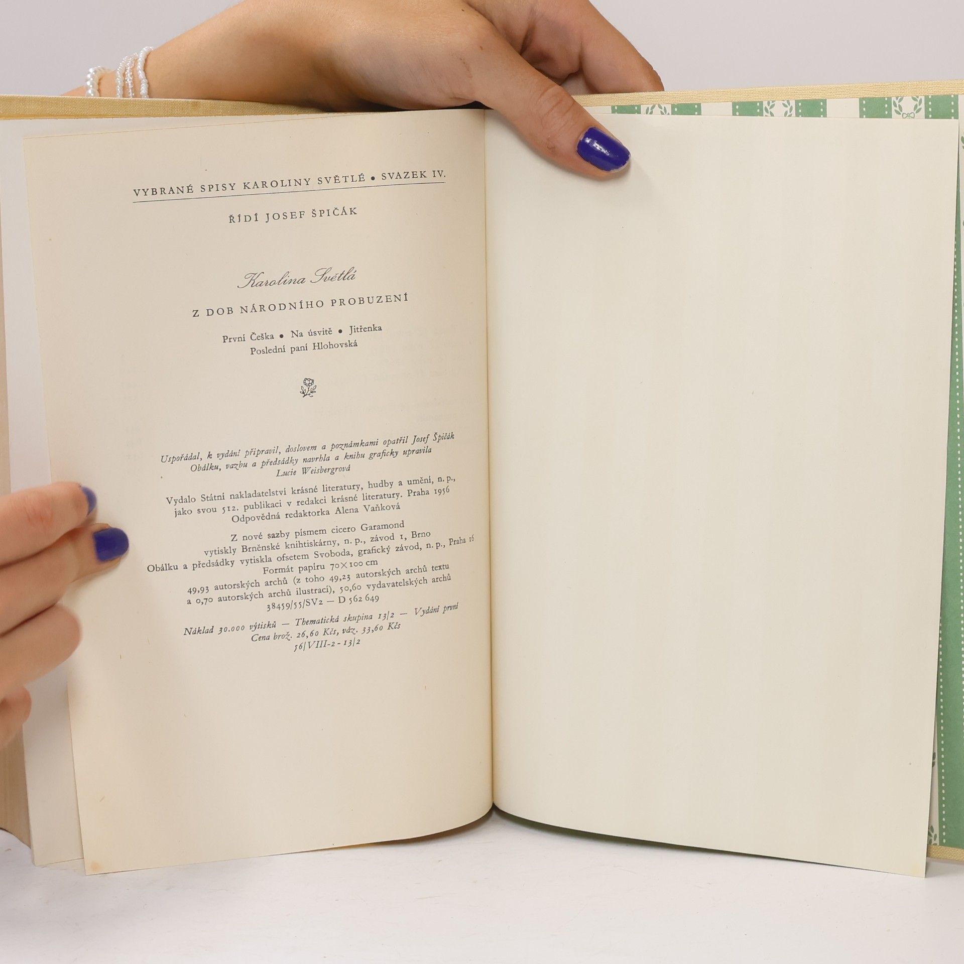 Karolina Světlá Z dob národního probuzení