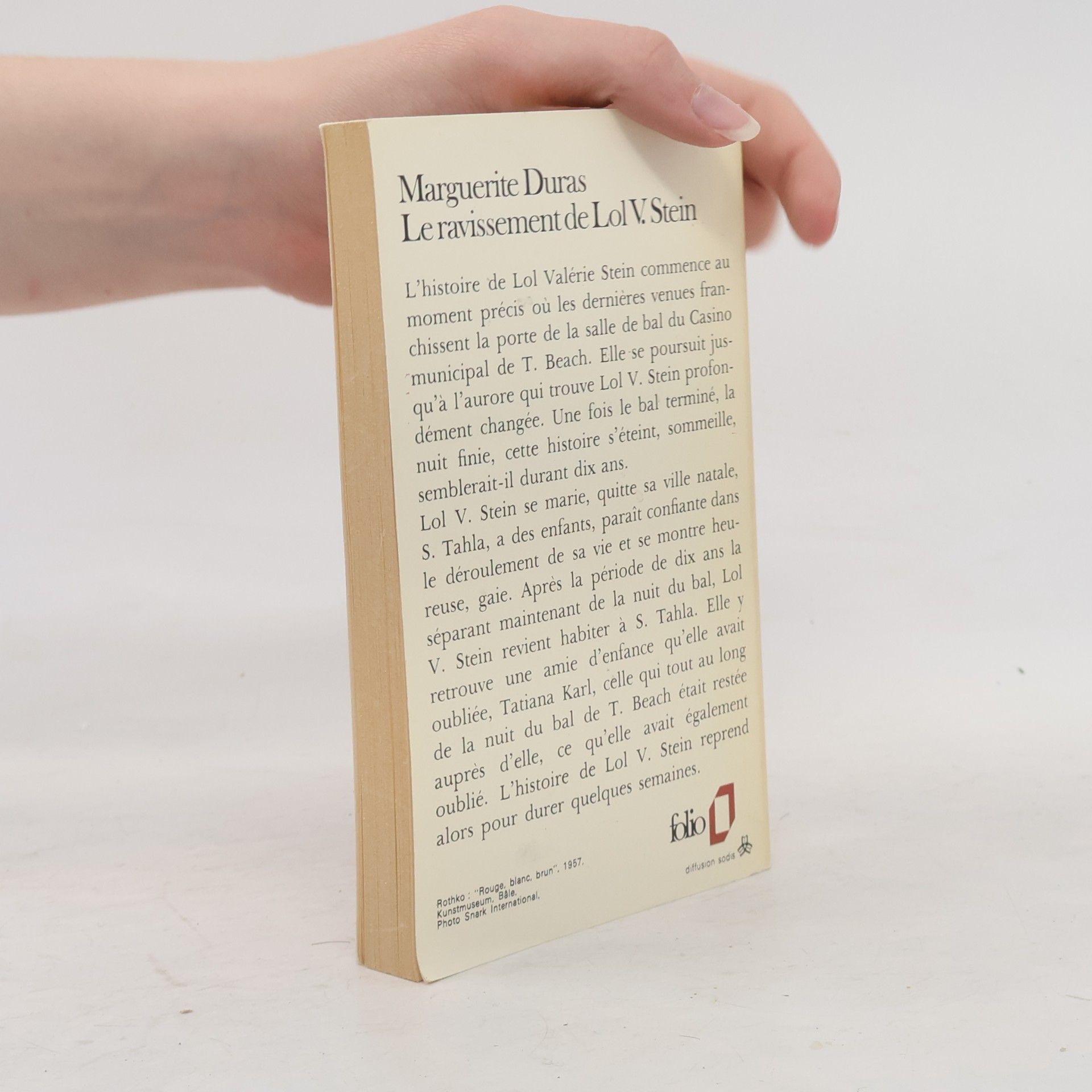 Marguerite Duras Le Ravissement de Lol V. Stein