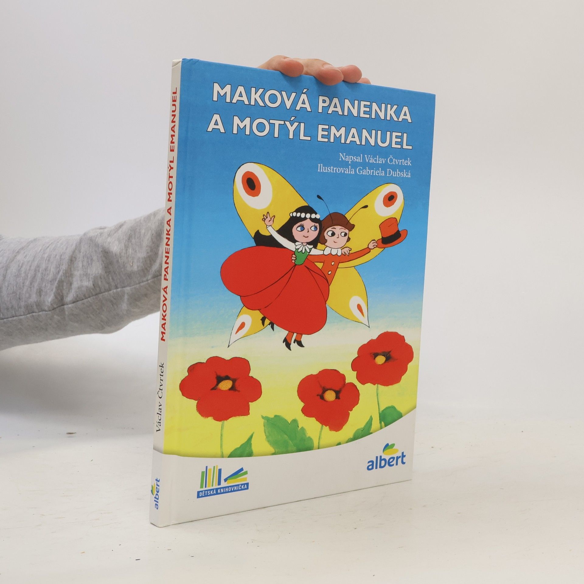 Václav Čtvrtek Maková panenka a motýl Emanuel