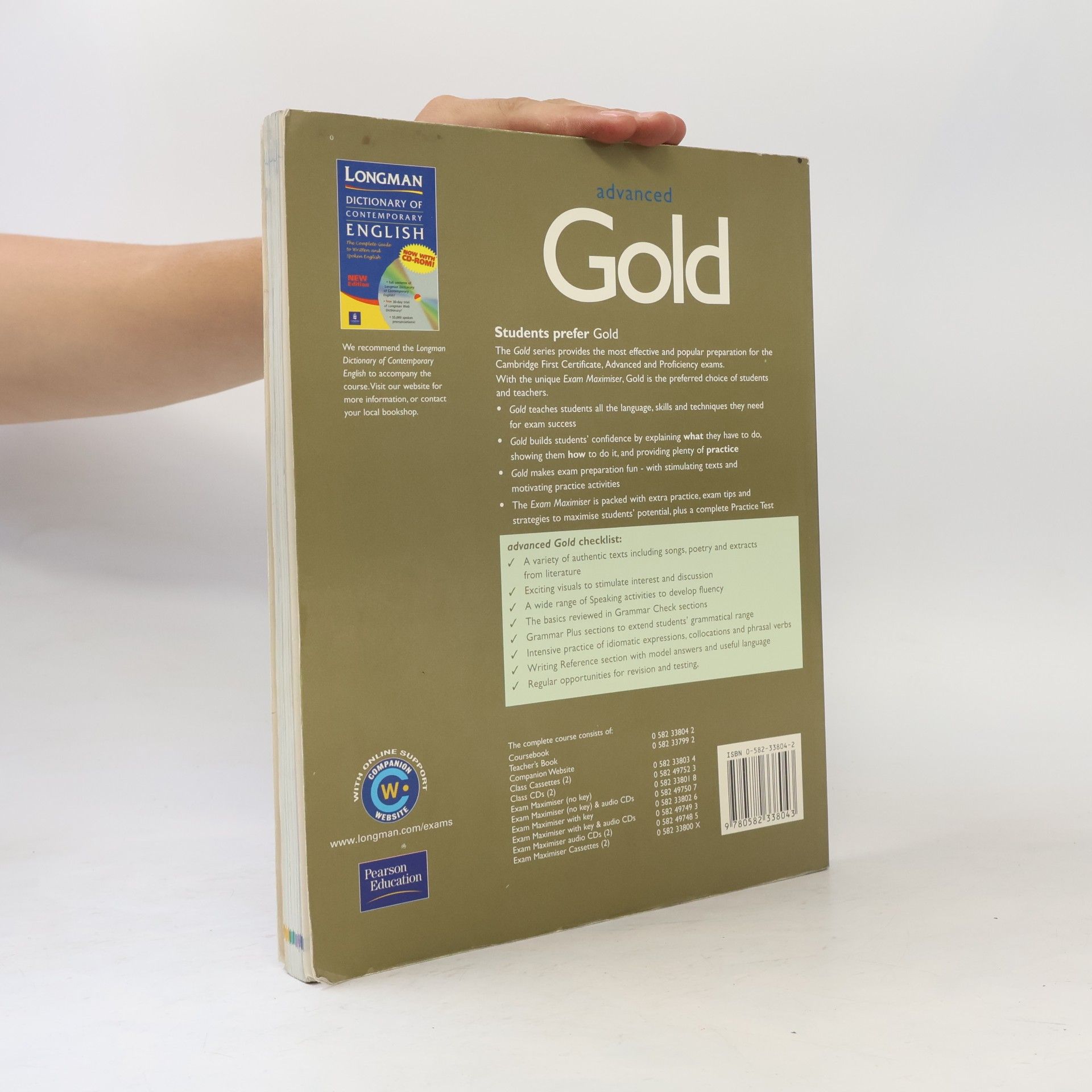 Richard Acklam Advanced Gold. Coursebook.