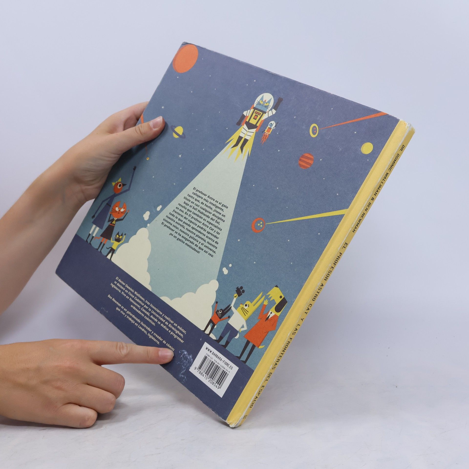 Dominic Walliman El profesor Astro Cat y las fronteras del espacio