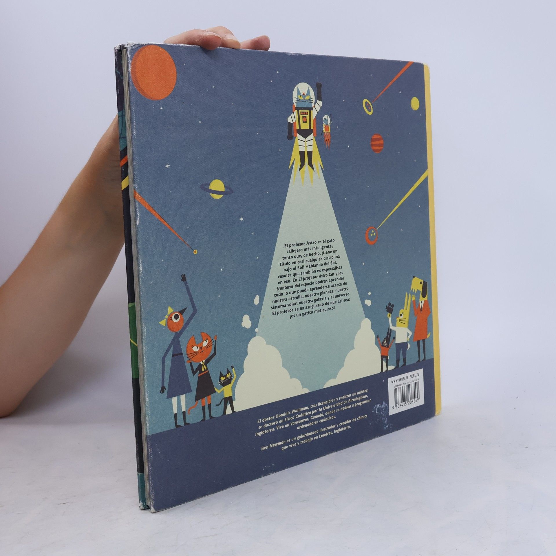 Dominic Walliman El profesor Astro Cat y las fronteras del espacio