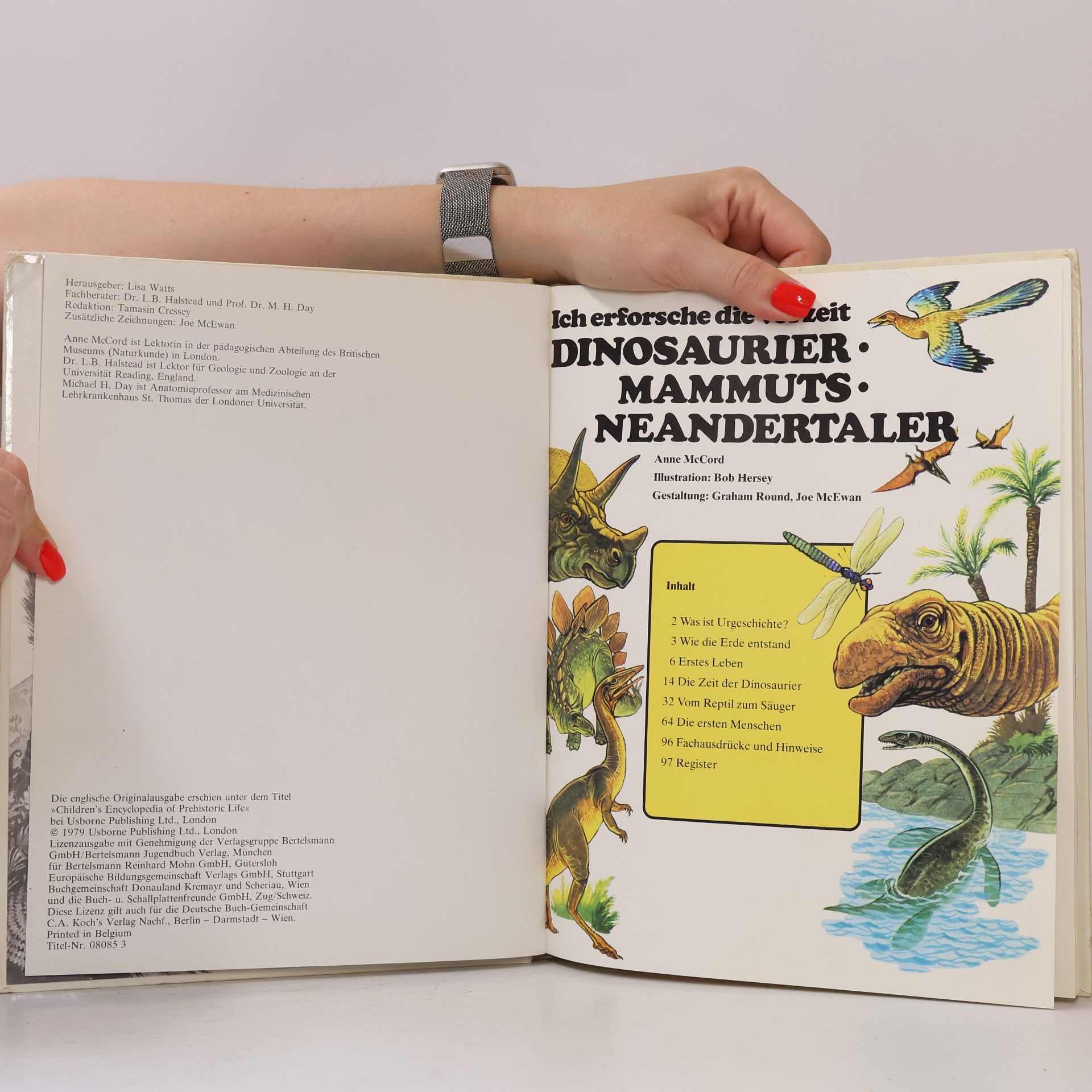 Anne Mac Cord Dinosaurier. Mammuts. Neandertaler : Das grosse Buch für junge Forscher.