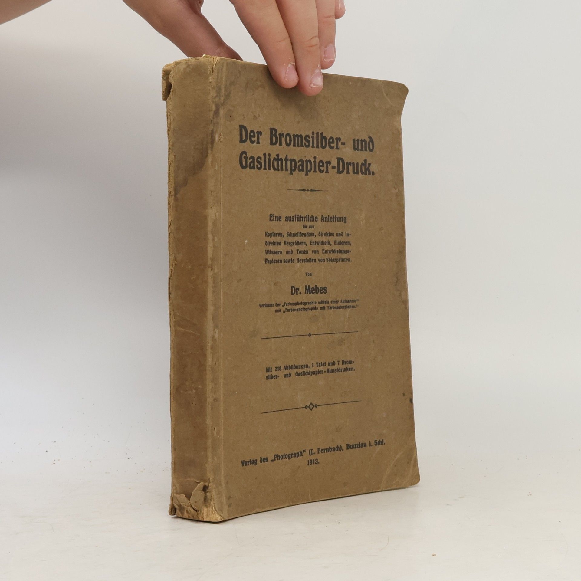 Der Bromsilber- und Gaslichtpapier-Druck