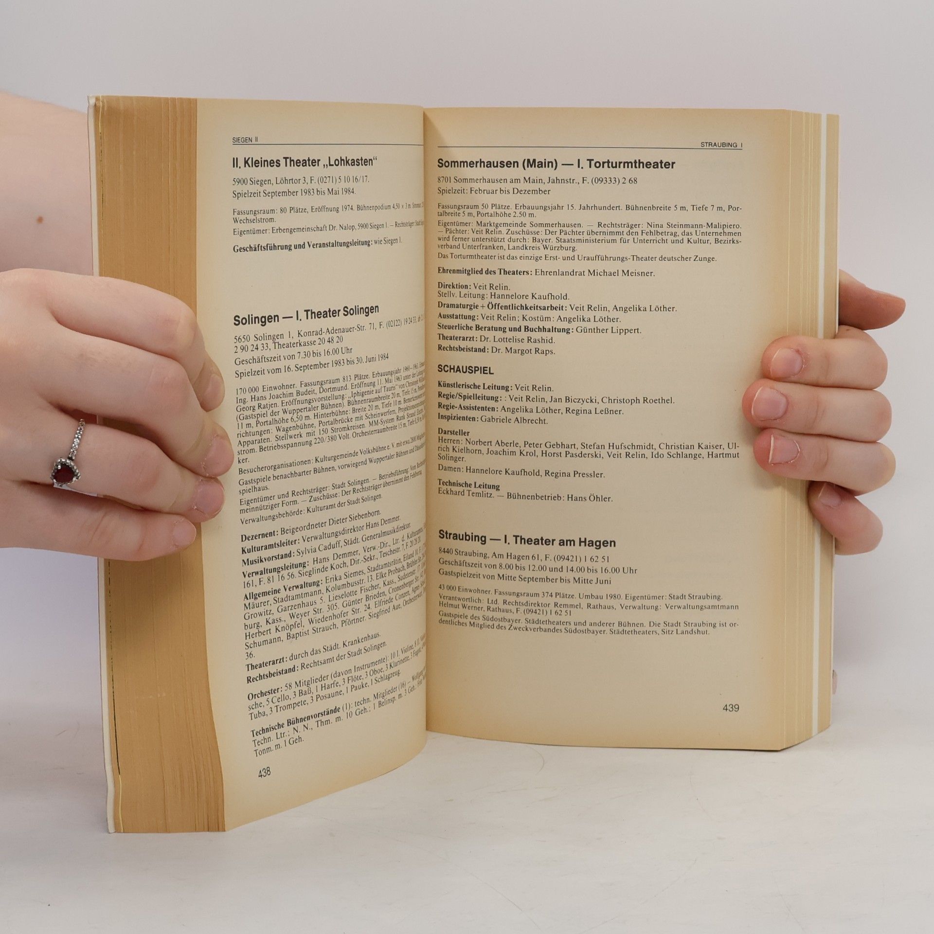 kolektiv Deutsches Bühnen Jahrbuch 1984