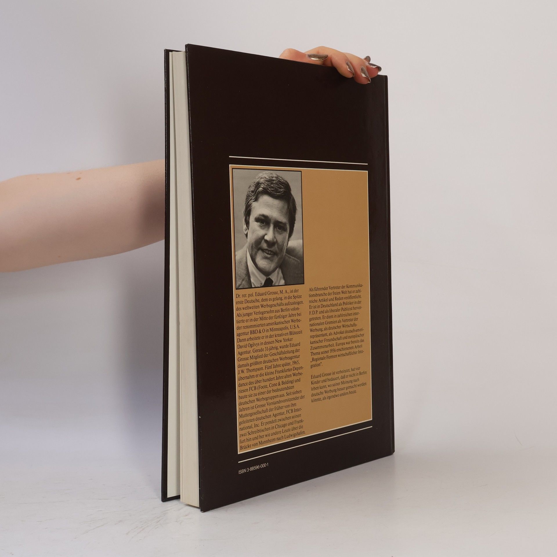 Eduard Grosse 100 Jahre Werbung in Europa