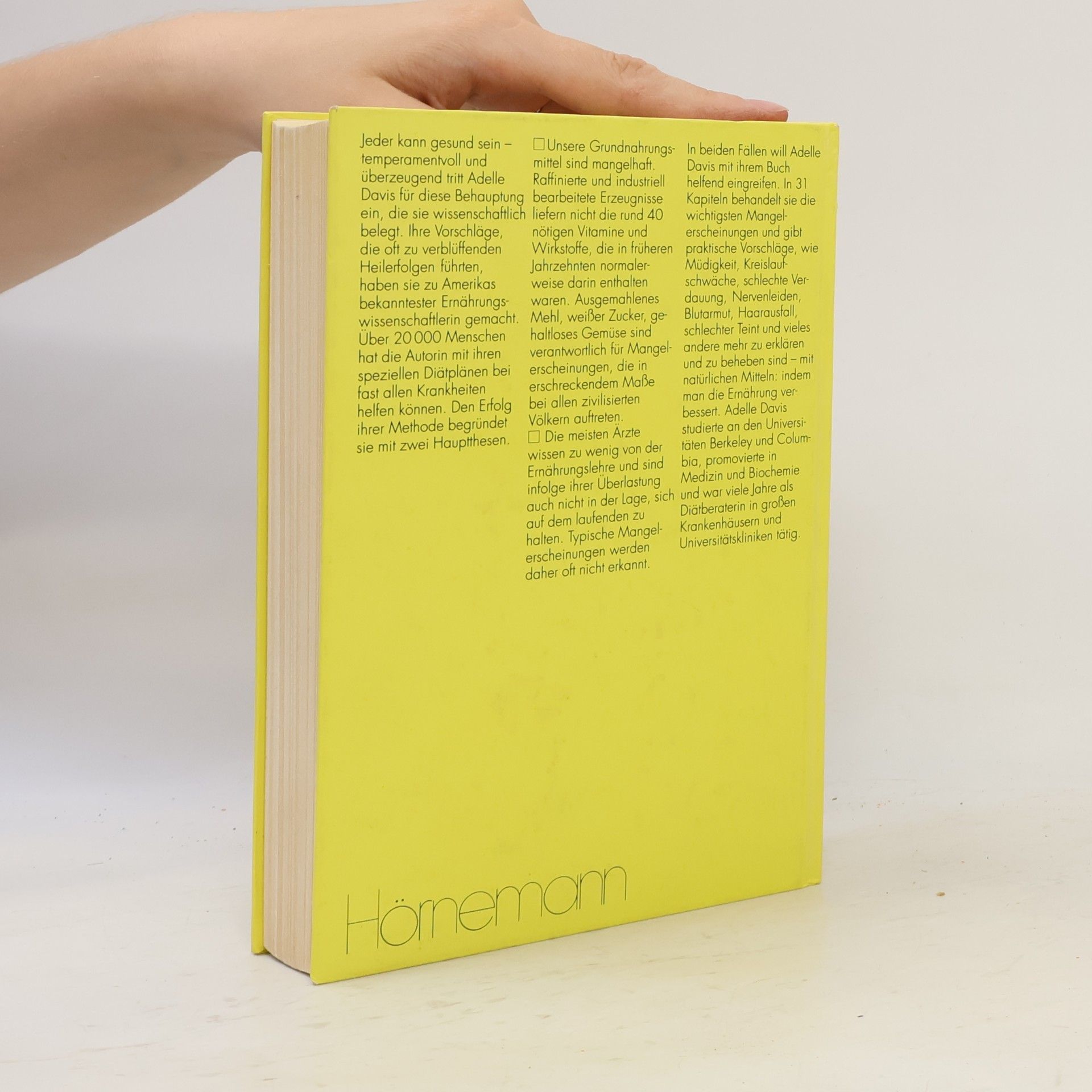 Adelle Davis Jeder kann gesund sein