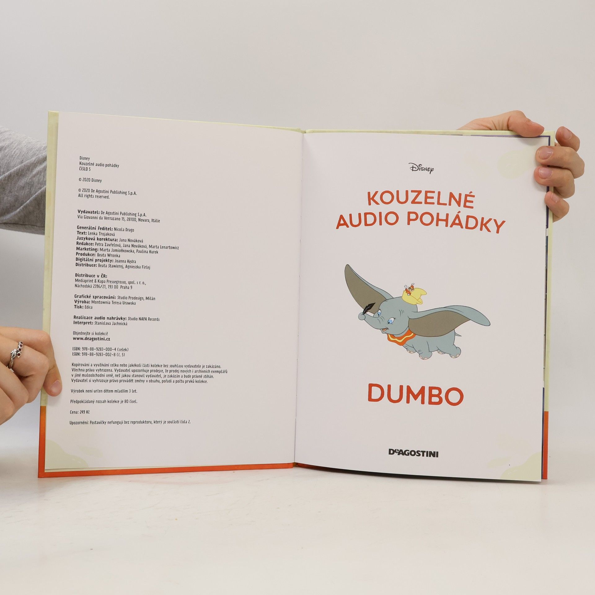 Auteurscollectief Kouzelné audio pohádky 5. Dumbo
