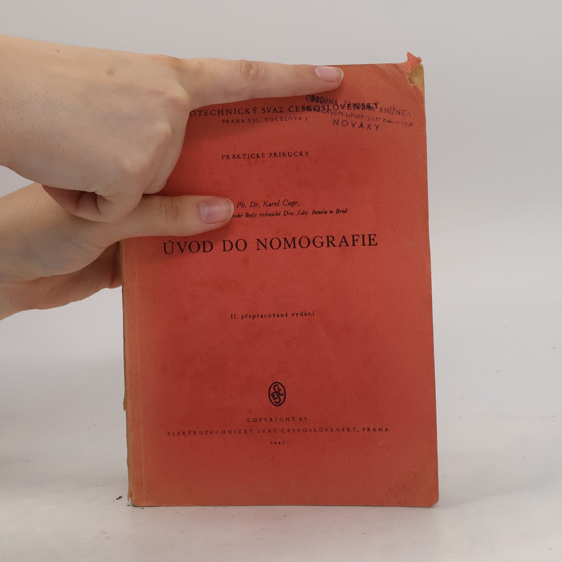 Čupr Karel Úvod do nomografie