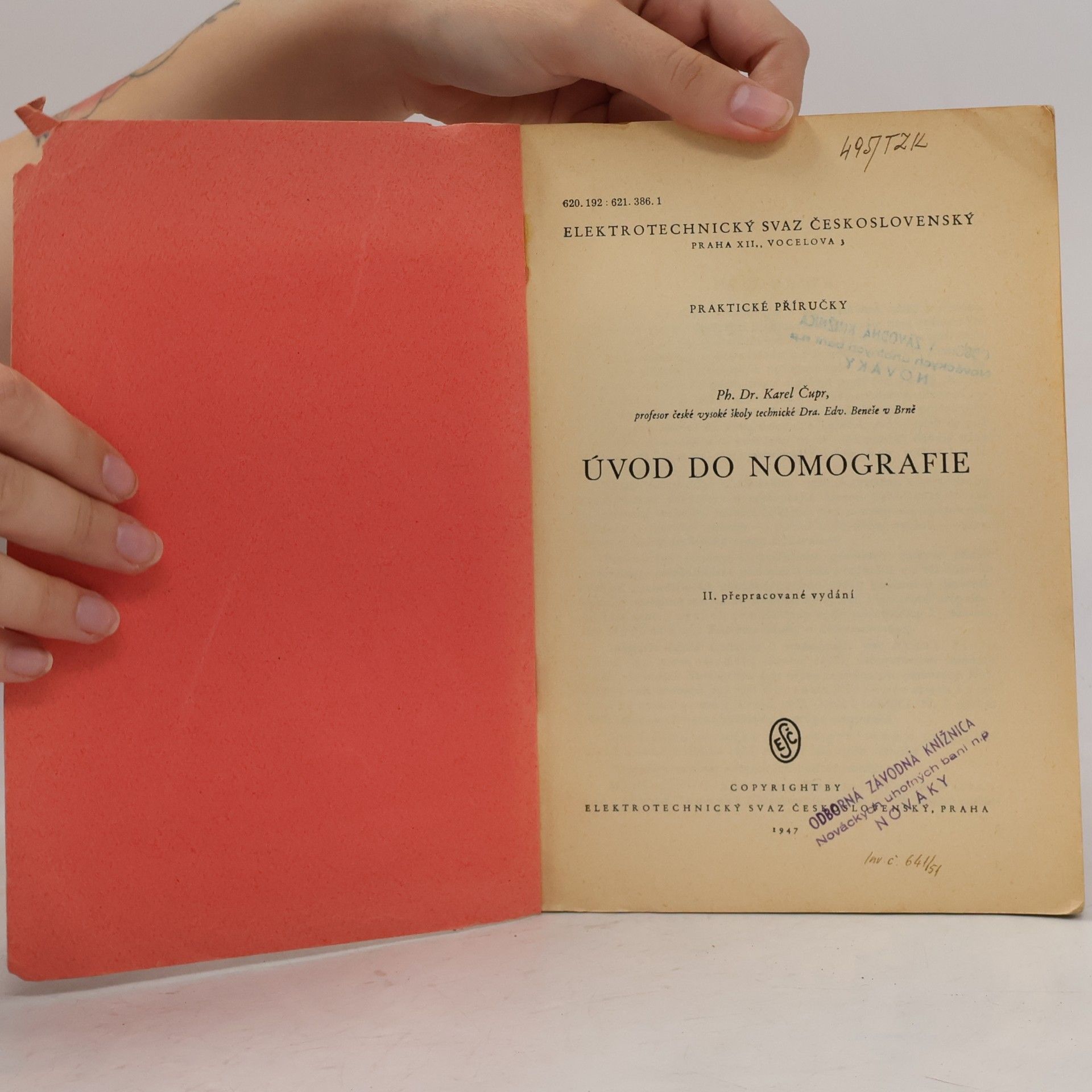Čupr Karel Úvod do nomografie