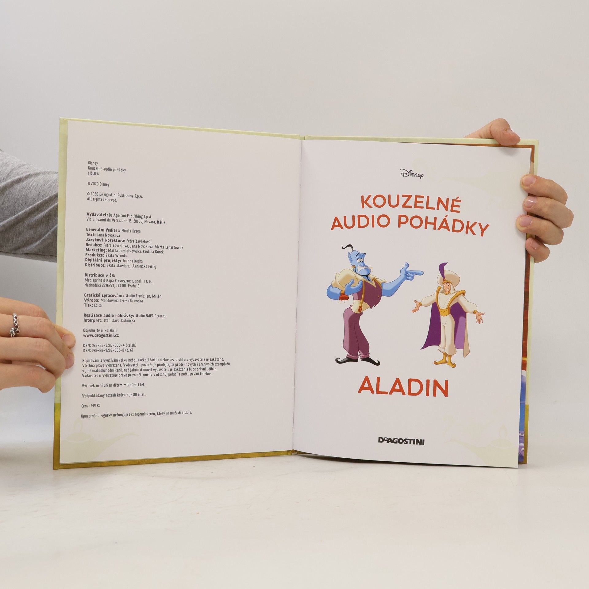 AA.VV. Kouzelné audio pohádky 6. Aladin