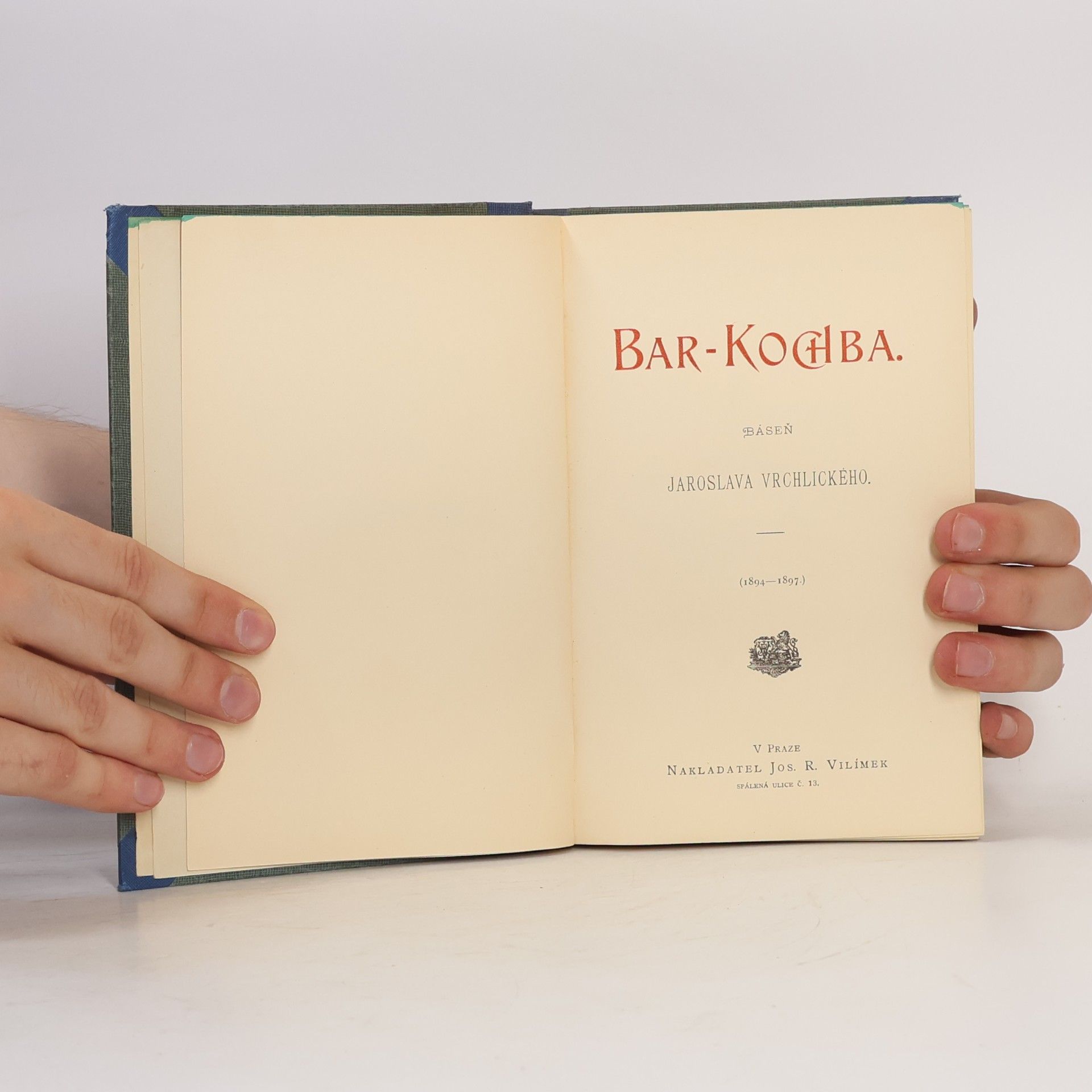 Jaroslav Vrchlický Bar Kochba