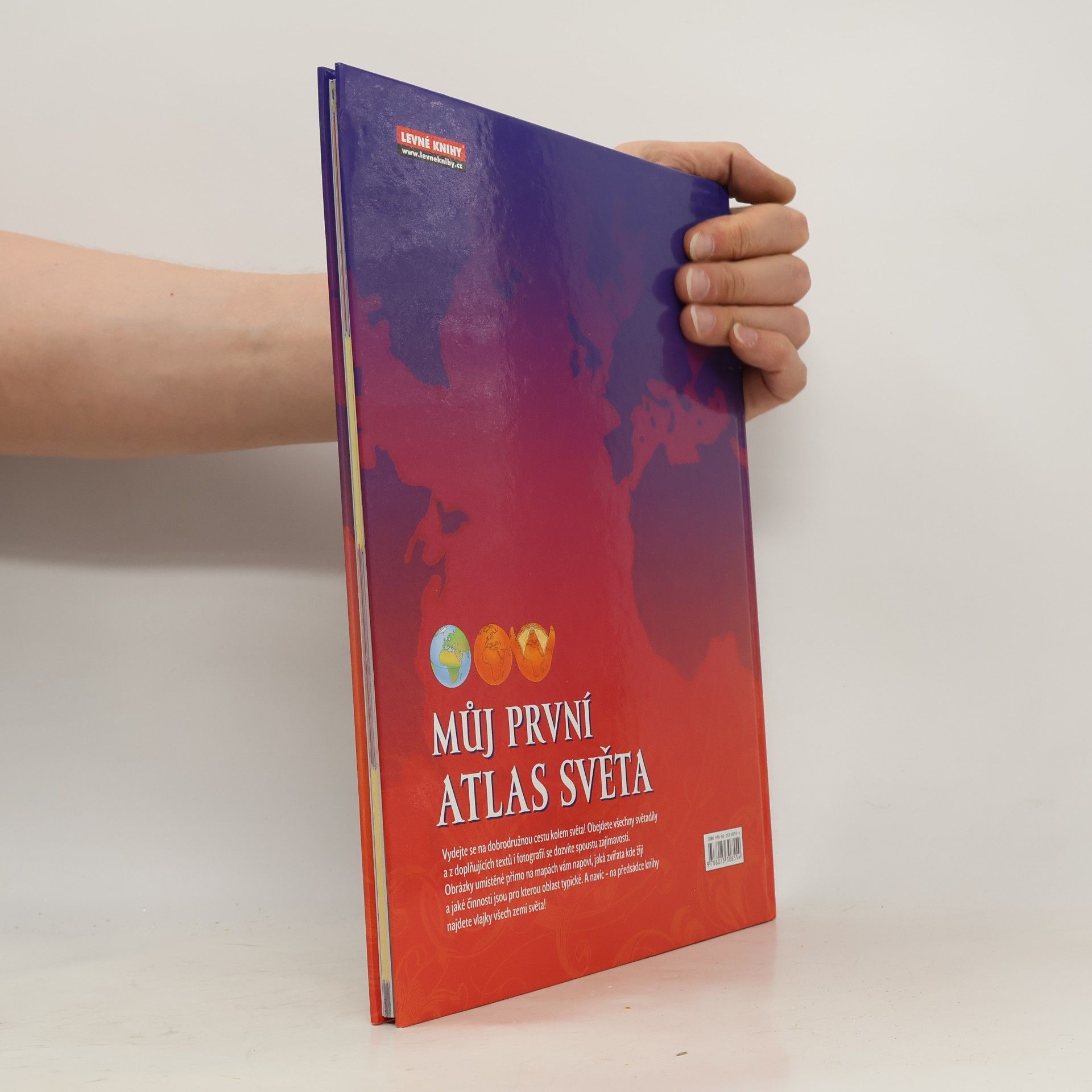 Deborah Chancellor Můj první atlas světa