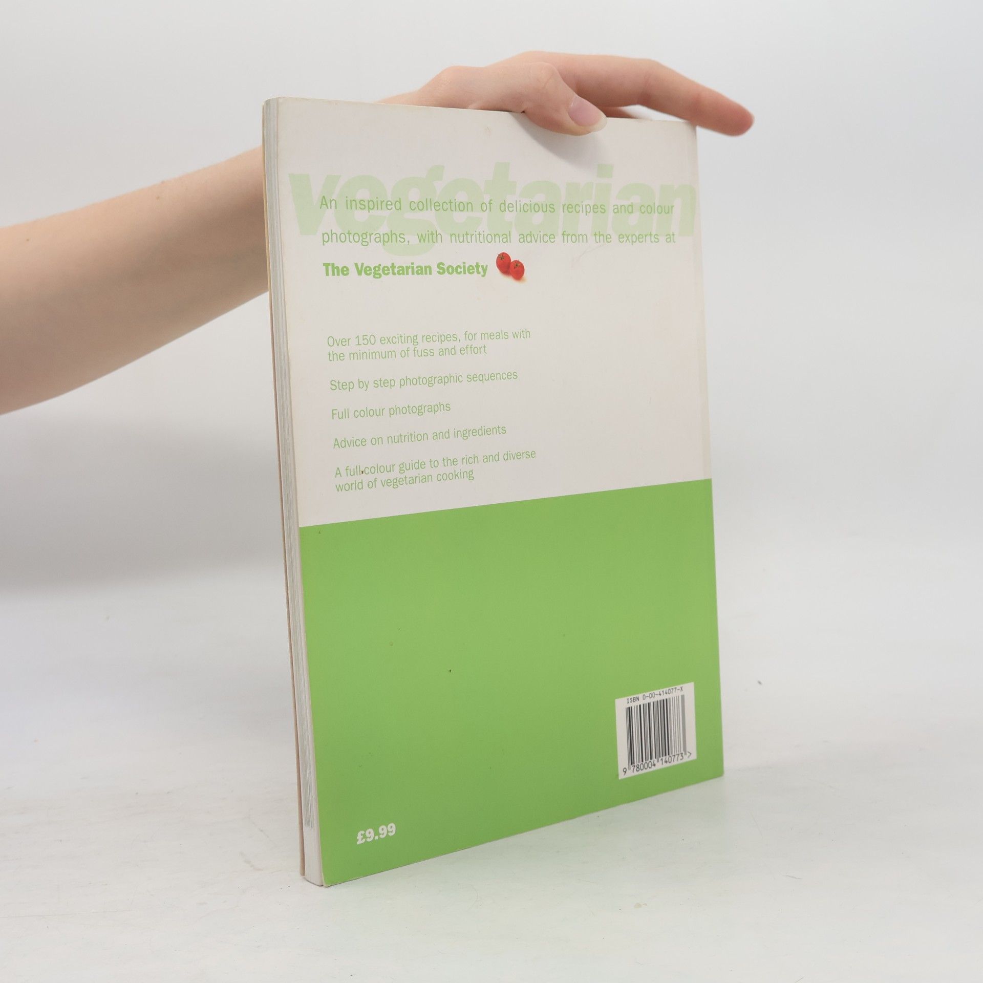 Heather Thomas The Vegetarian Society's New Vegetarian Cookbook