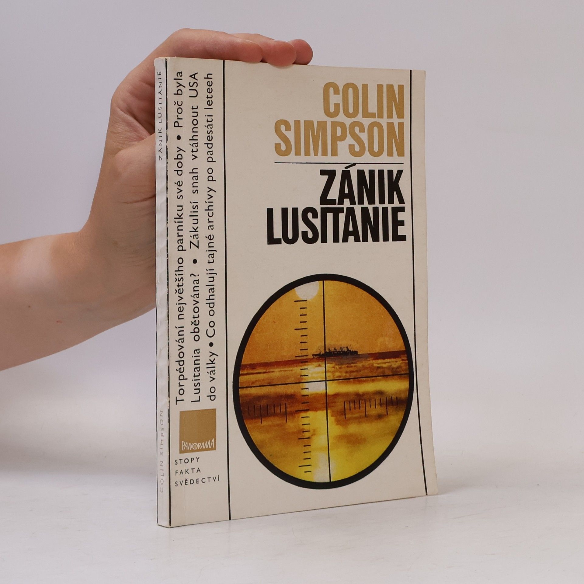 Colin Simpson Zánik Lusitanie